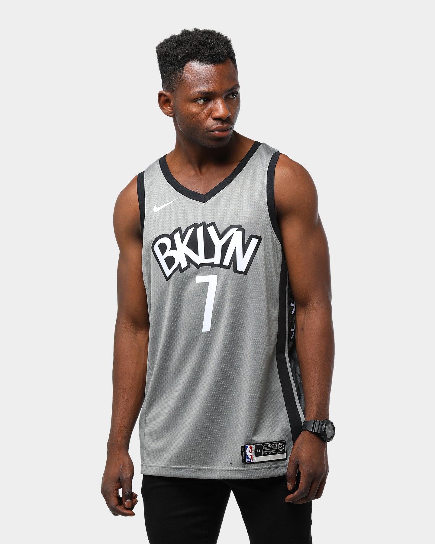 nets grey jersey