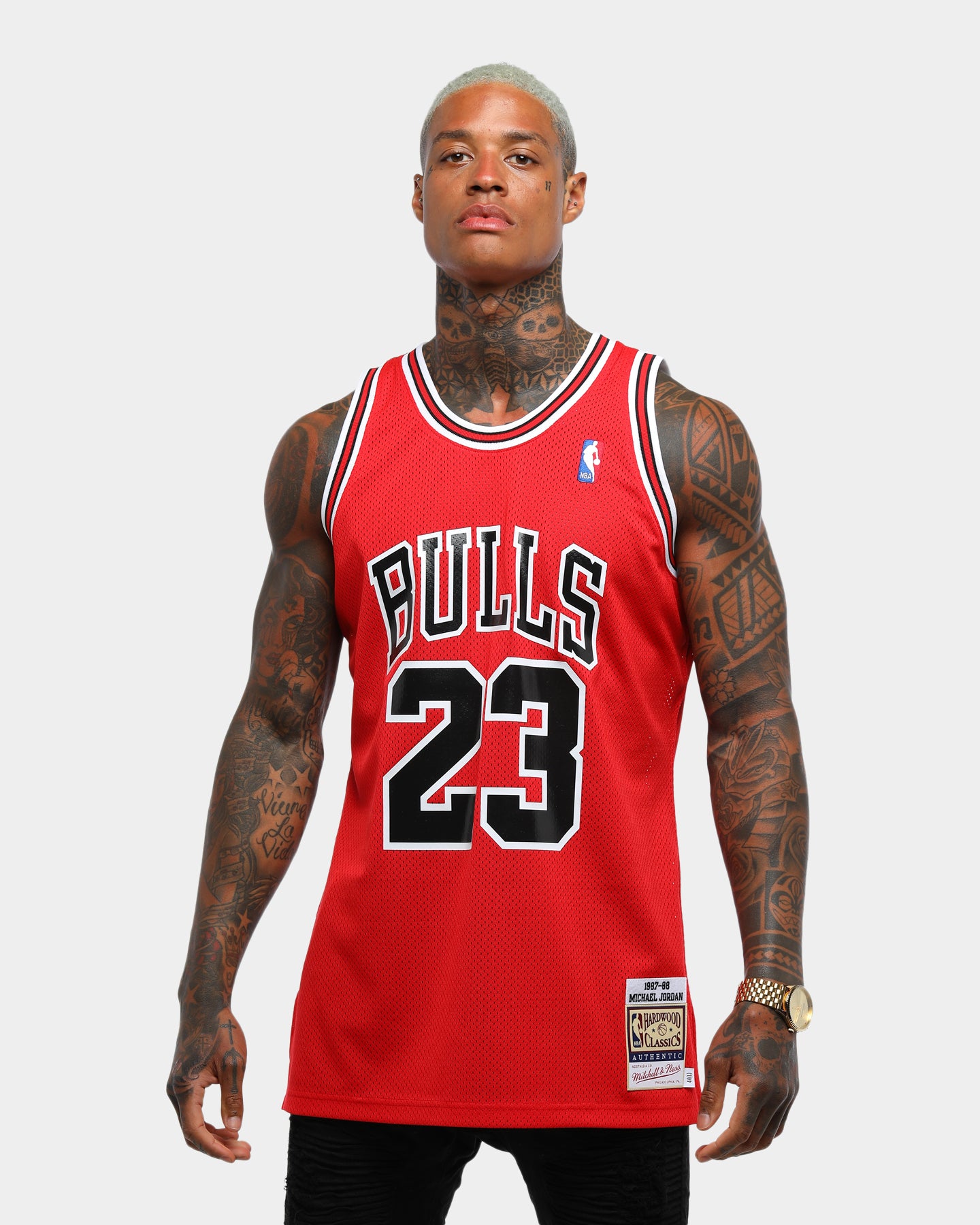 Stussy Men Swingman Basketball Tank Top red