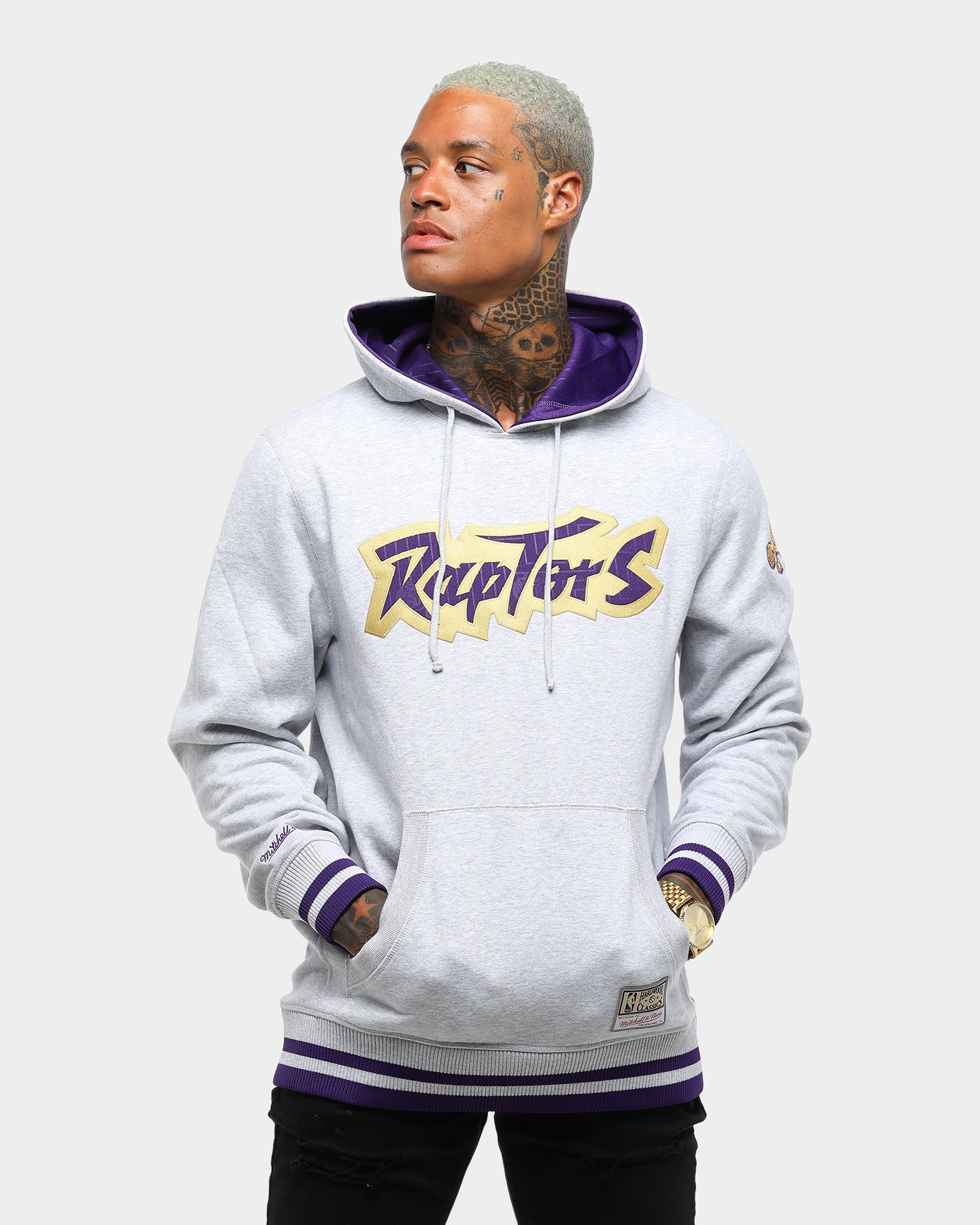 mitchell and ness raptors hoodie