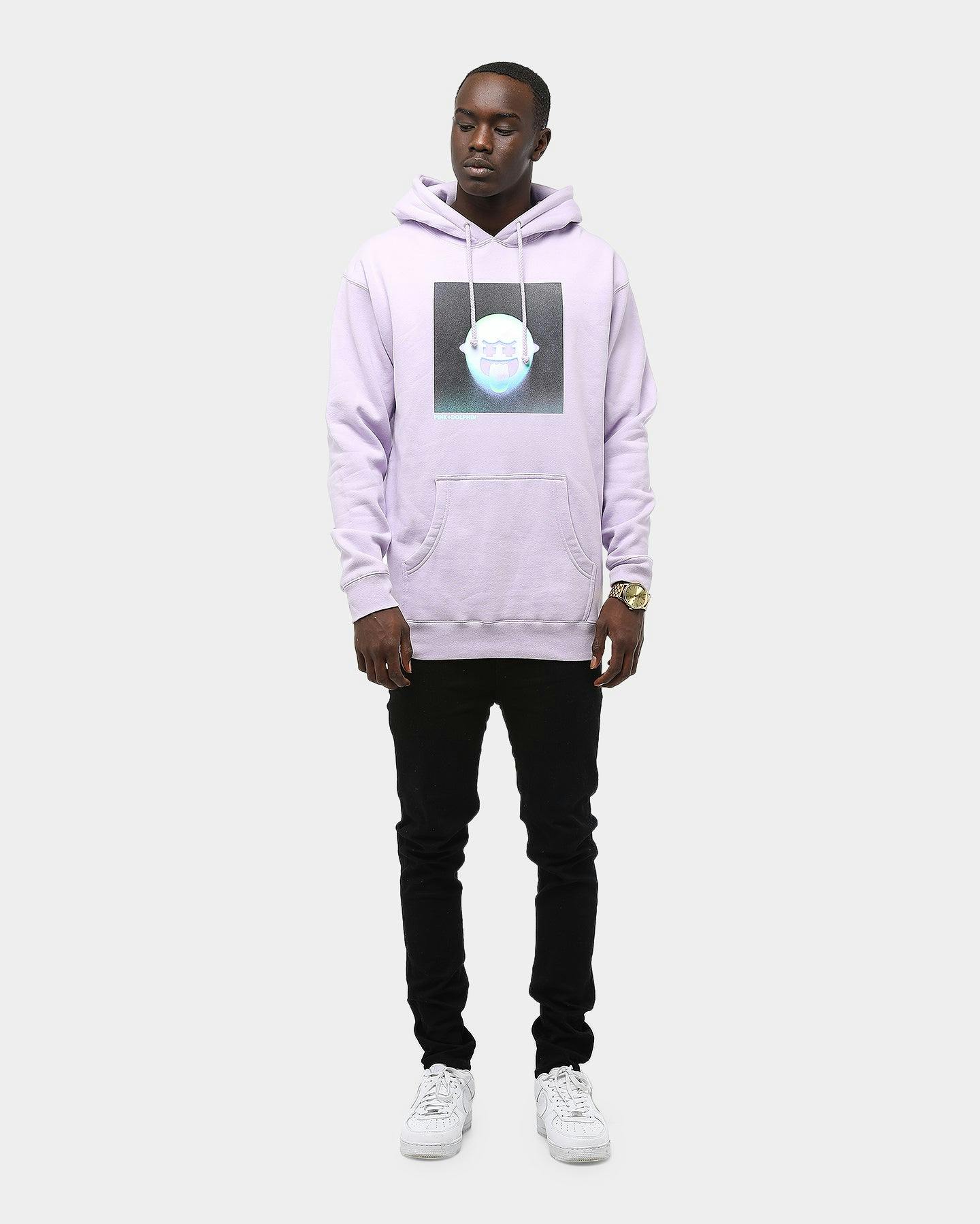 Men's Pink Dolphin Ghost Hoodie Purple Culture Kings NZ