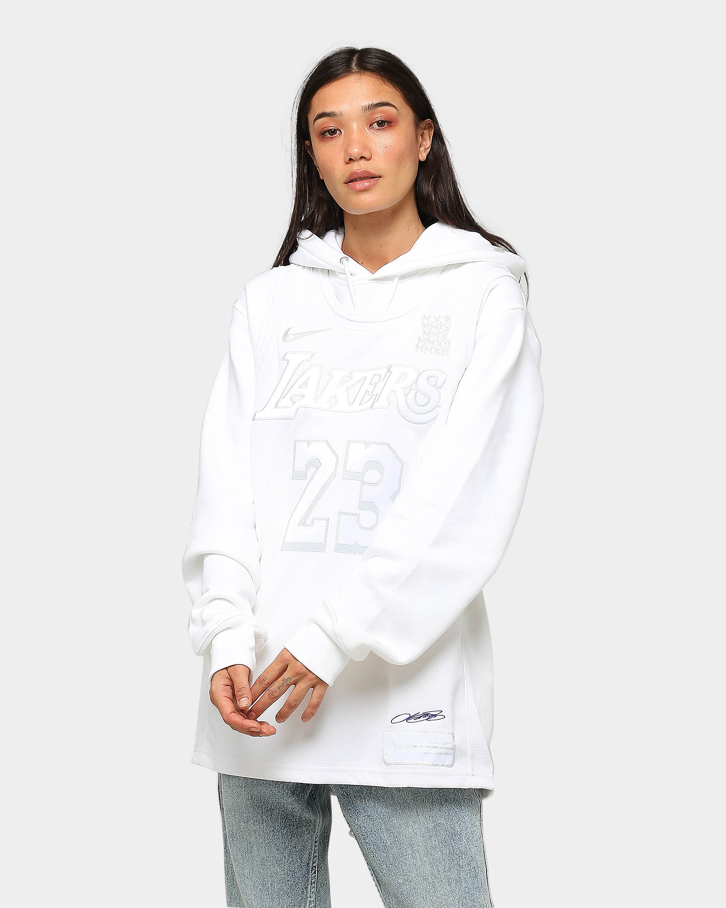 lebron james mvp jersey white