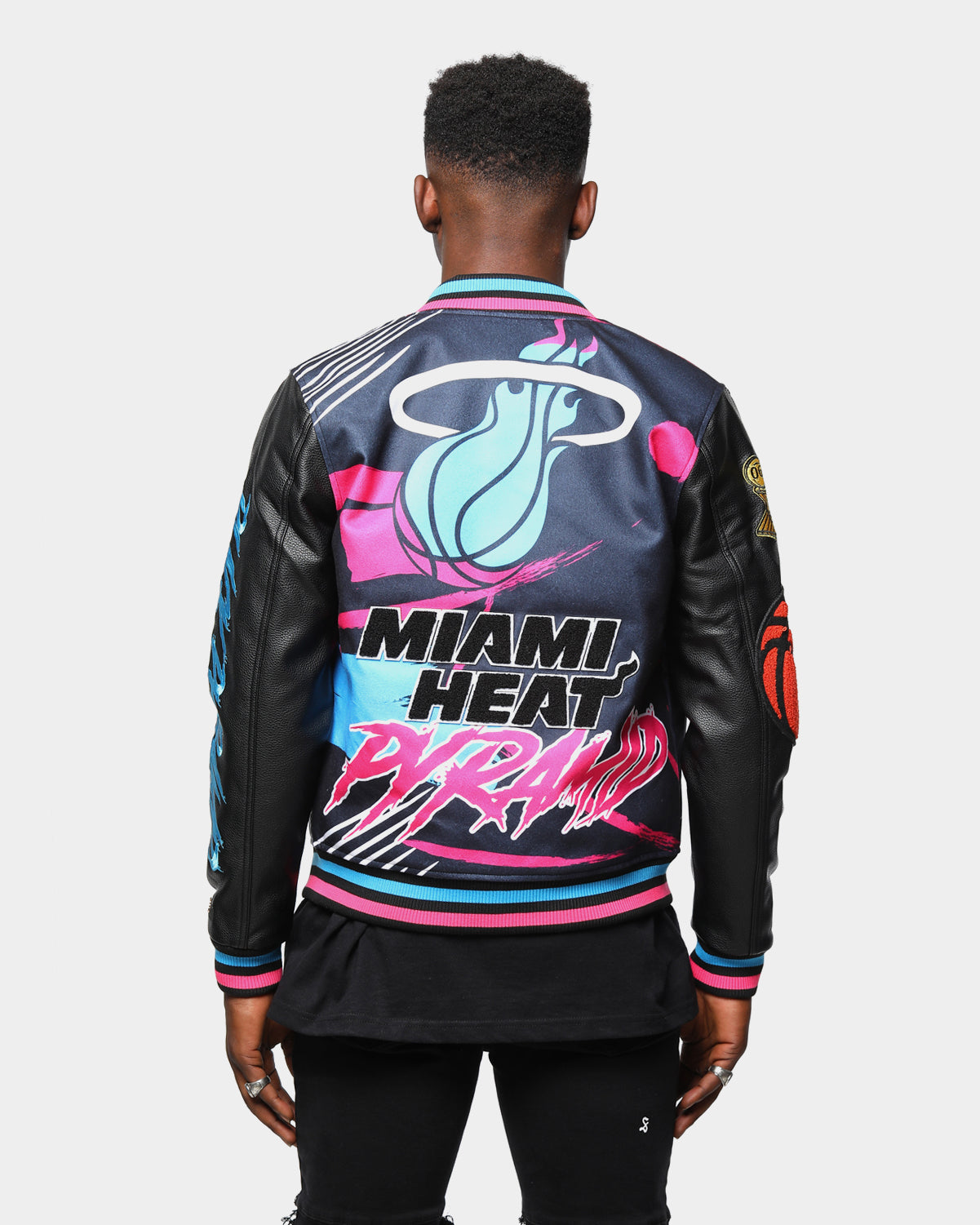 miami heat letterman jacket