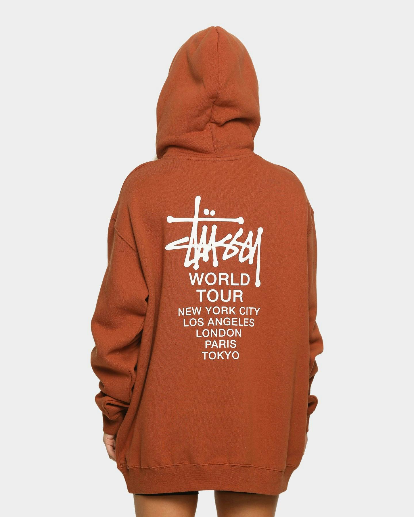 Hoodie stussy world tour Clearance