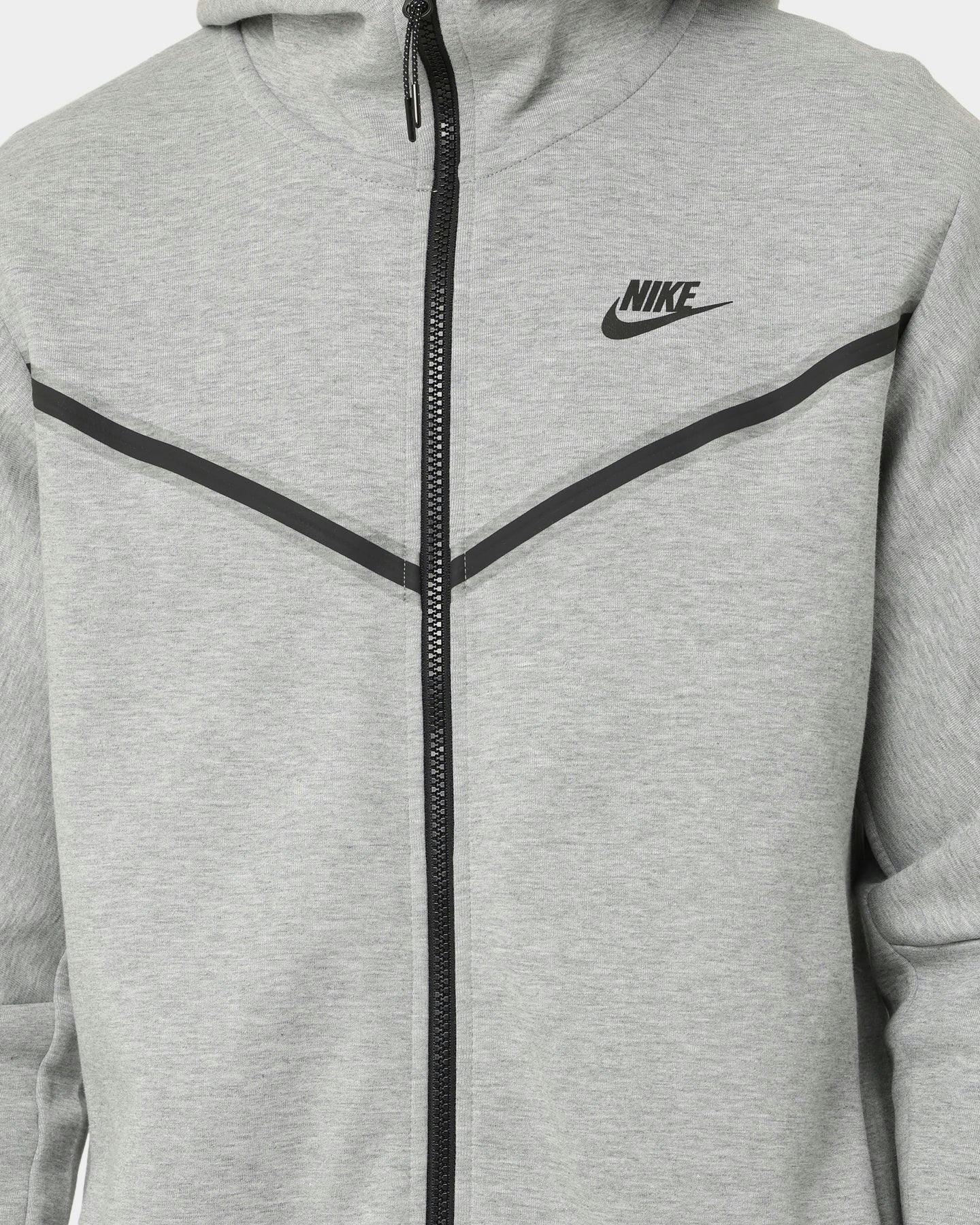 Nike Nike Sportswear Tech Fleece Full Zip Hoodie Grey Heather/Black