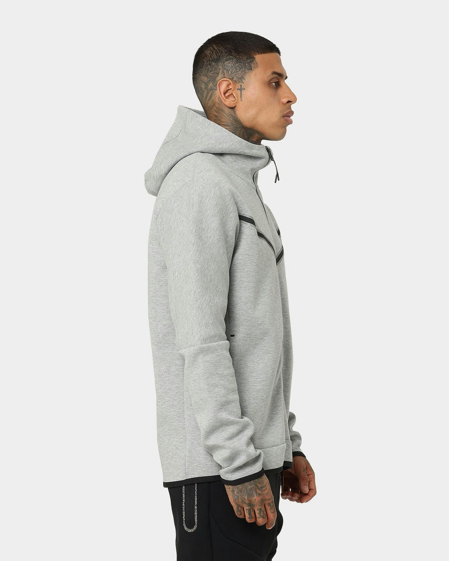 Nike Nike Sportswear Tech Fleece Full Zip Hoodie Grey Heather/Black
