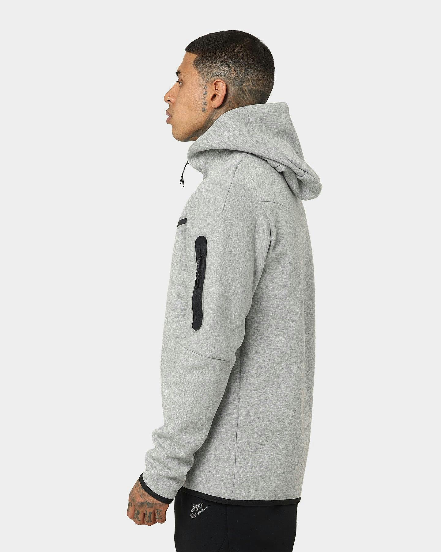 Nike Nike Sportswear Tech Fleece Full Zip Hoodie Grey Heather/Black