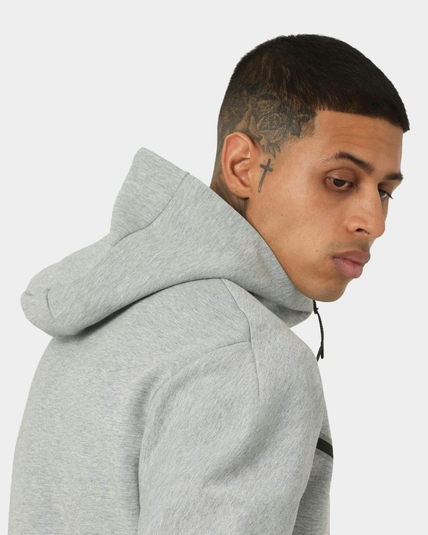Nike Nike Sportswear Tech Fleece Full Zip Hoodie Grey Heather/Black