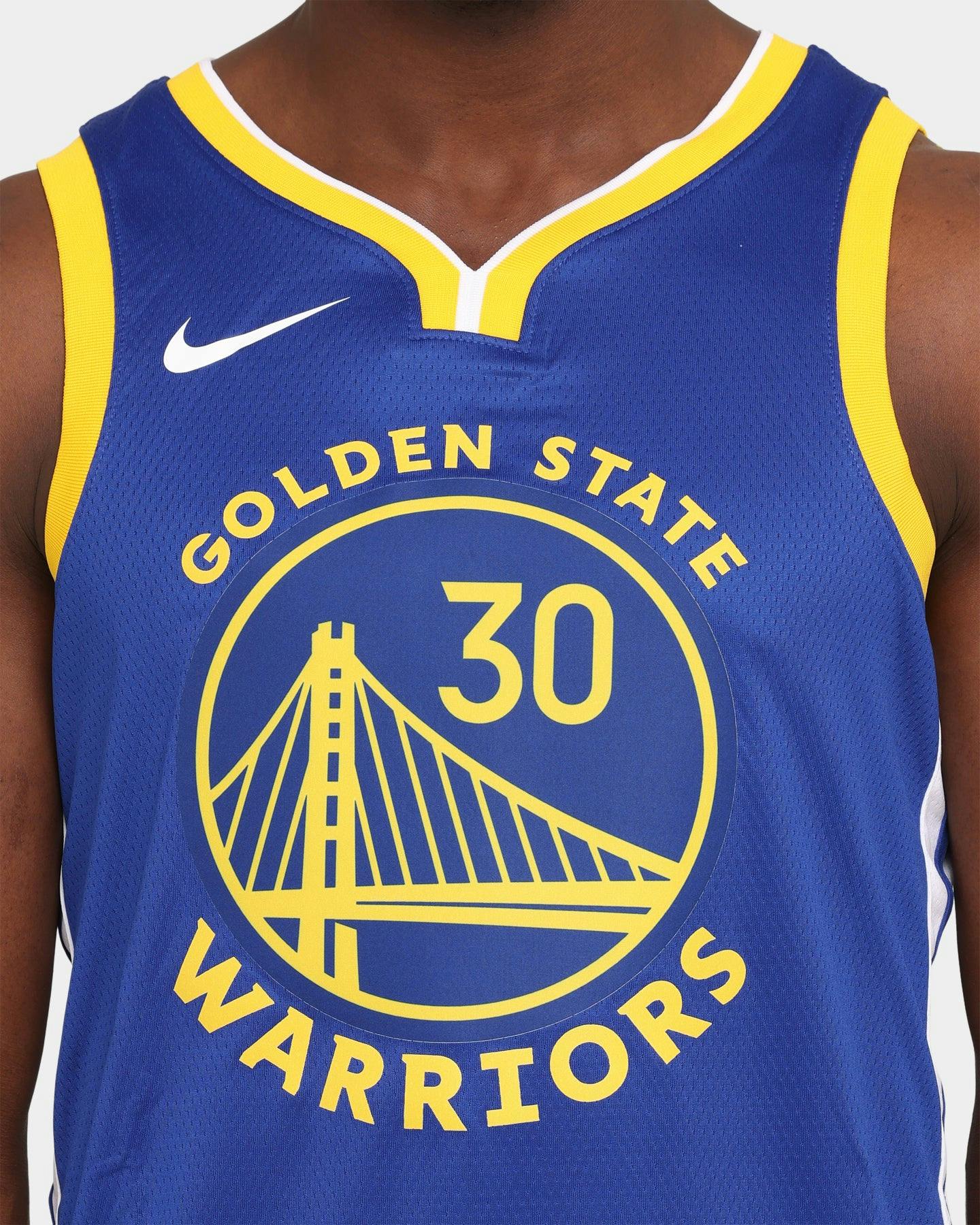 Nike Stephen Curry #30 Golden State Warriors Icon Swingman Jersey Blue ...