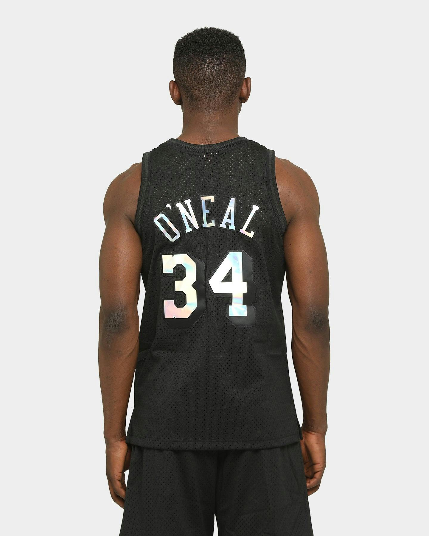 Mitchell & Ness Los Angeles Lakers Shaq #34 HWC Swingman Jersey Black/Iridescent