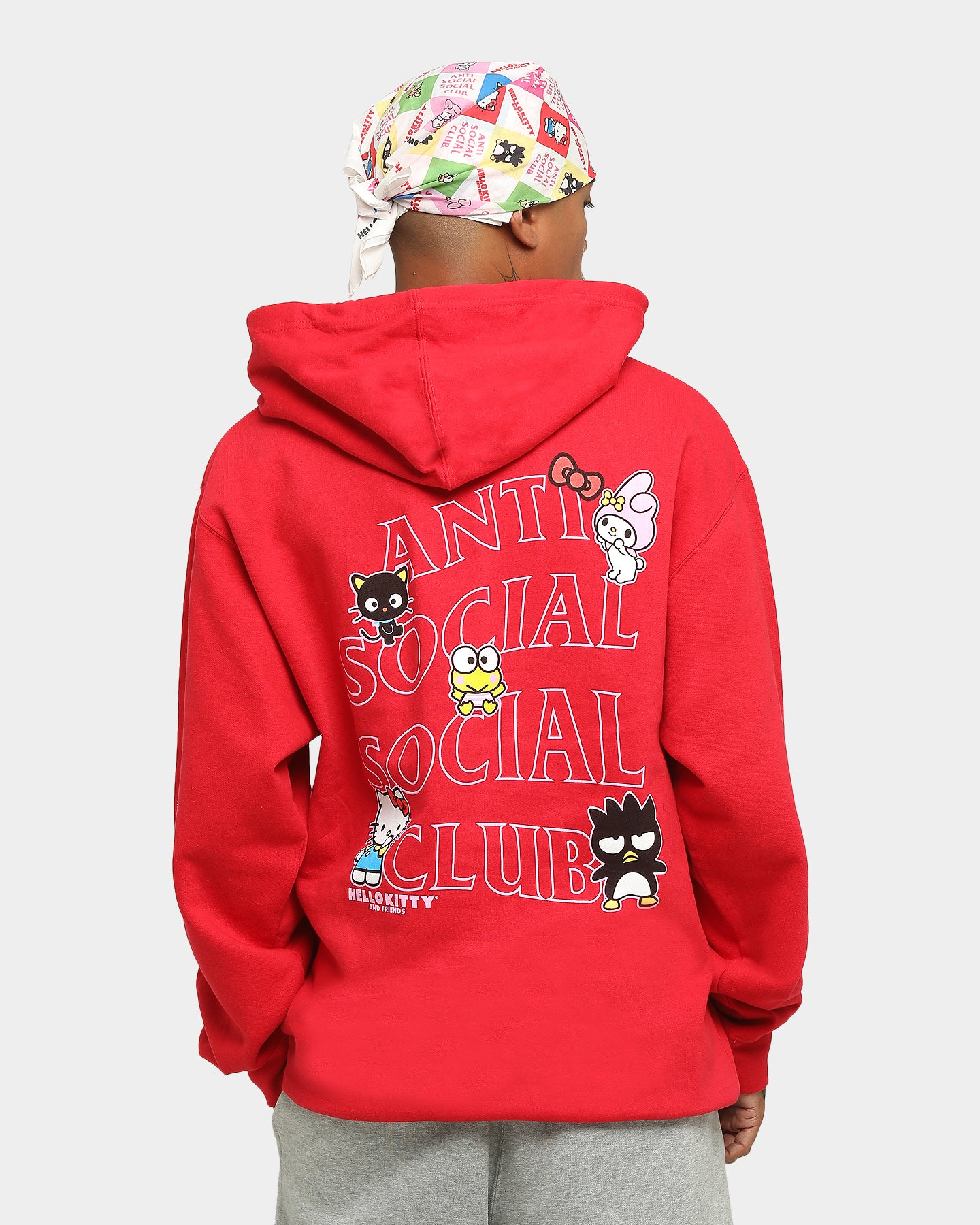 assc red hoodie