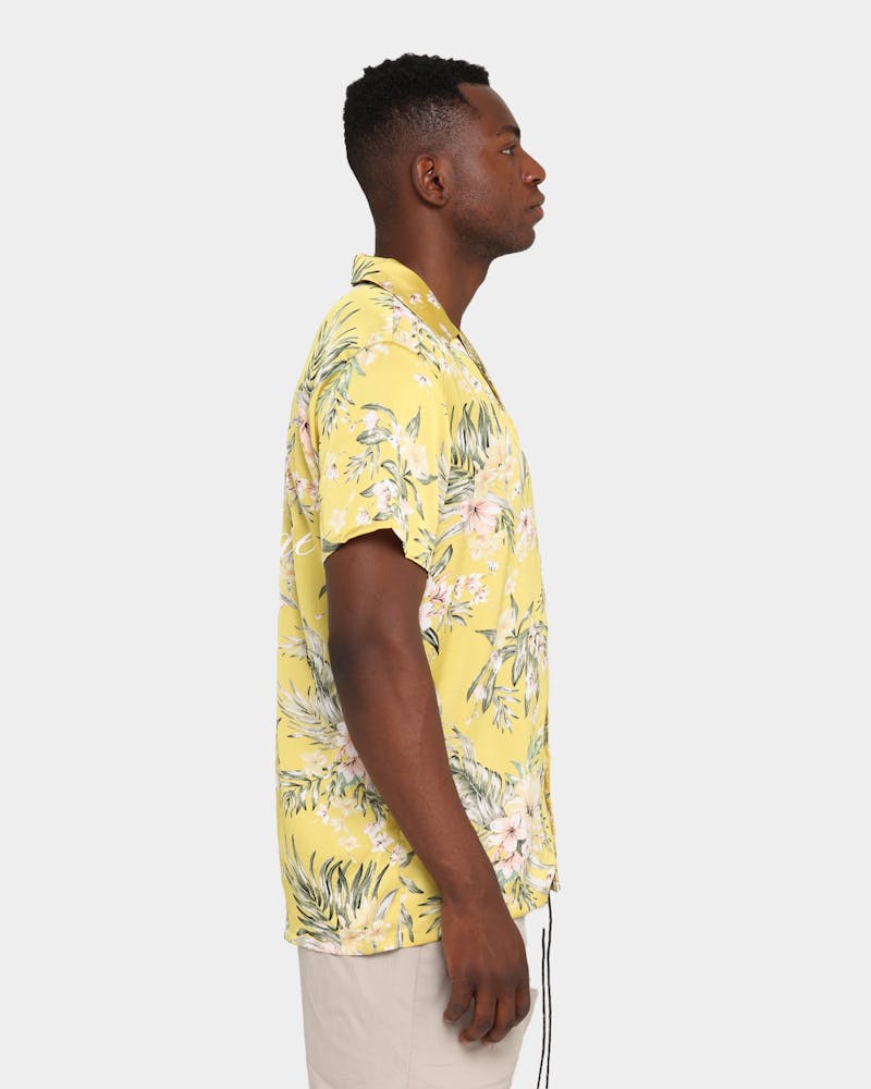 Club Paradise Lounge Shirt Yellow thumbnail - 6