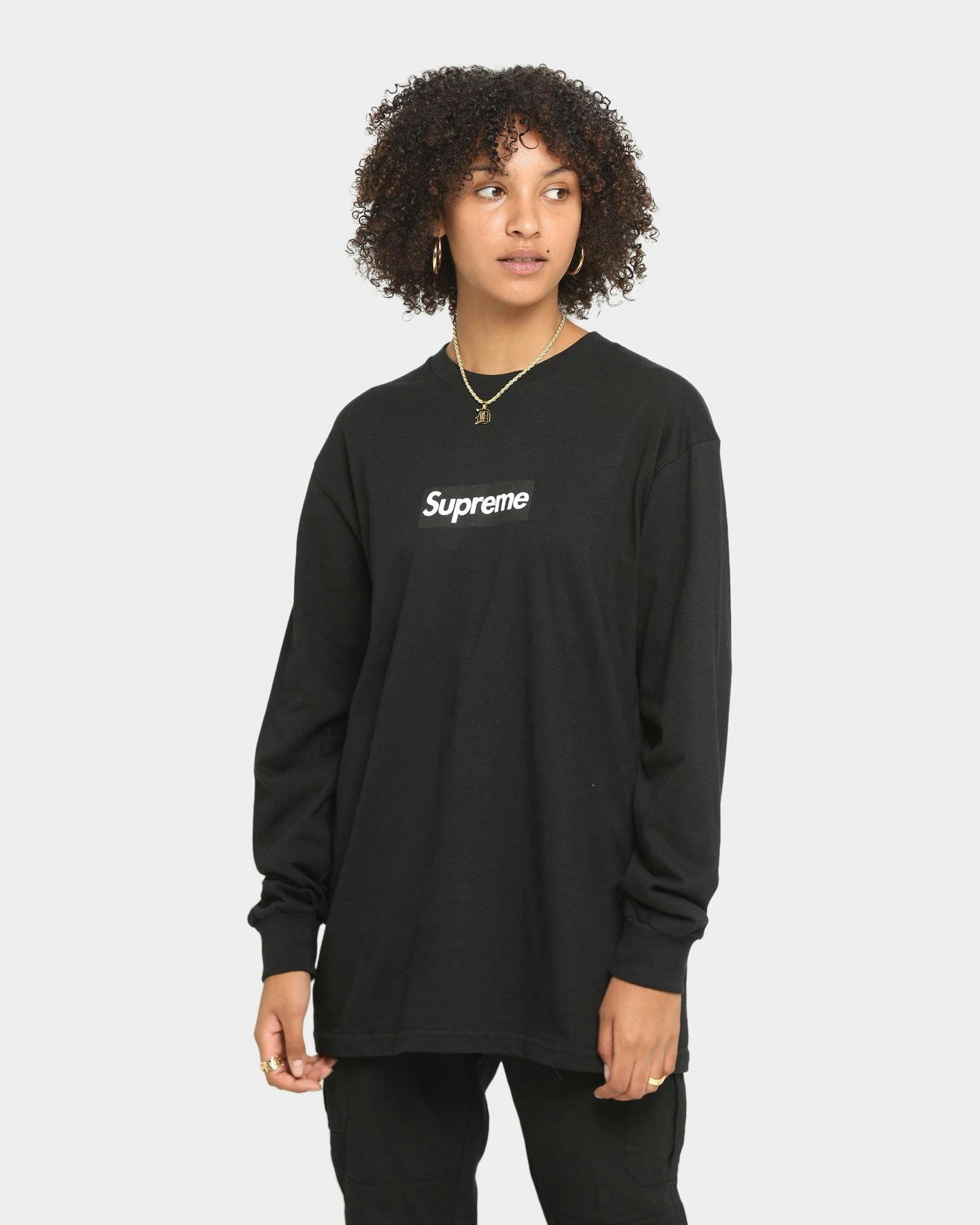 Supreme Box Logo Long T-Shirt Black