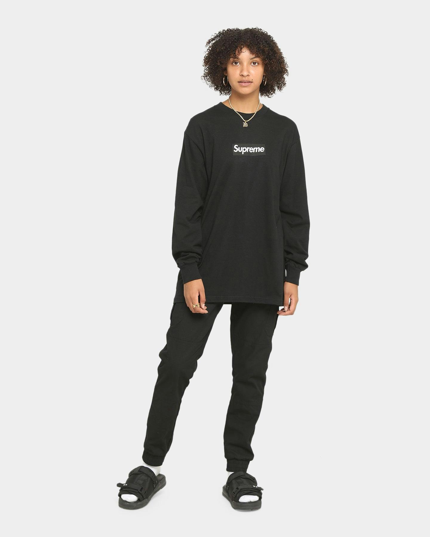 Supreme Box Logo Long T-Shirt Black