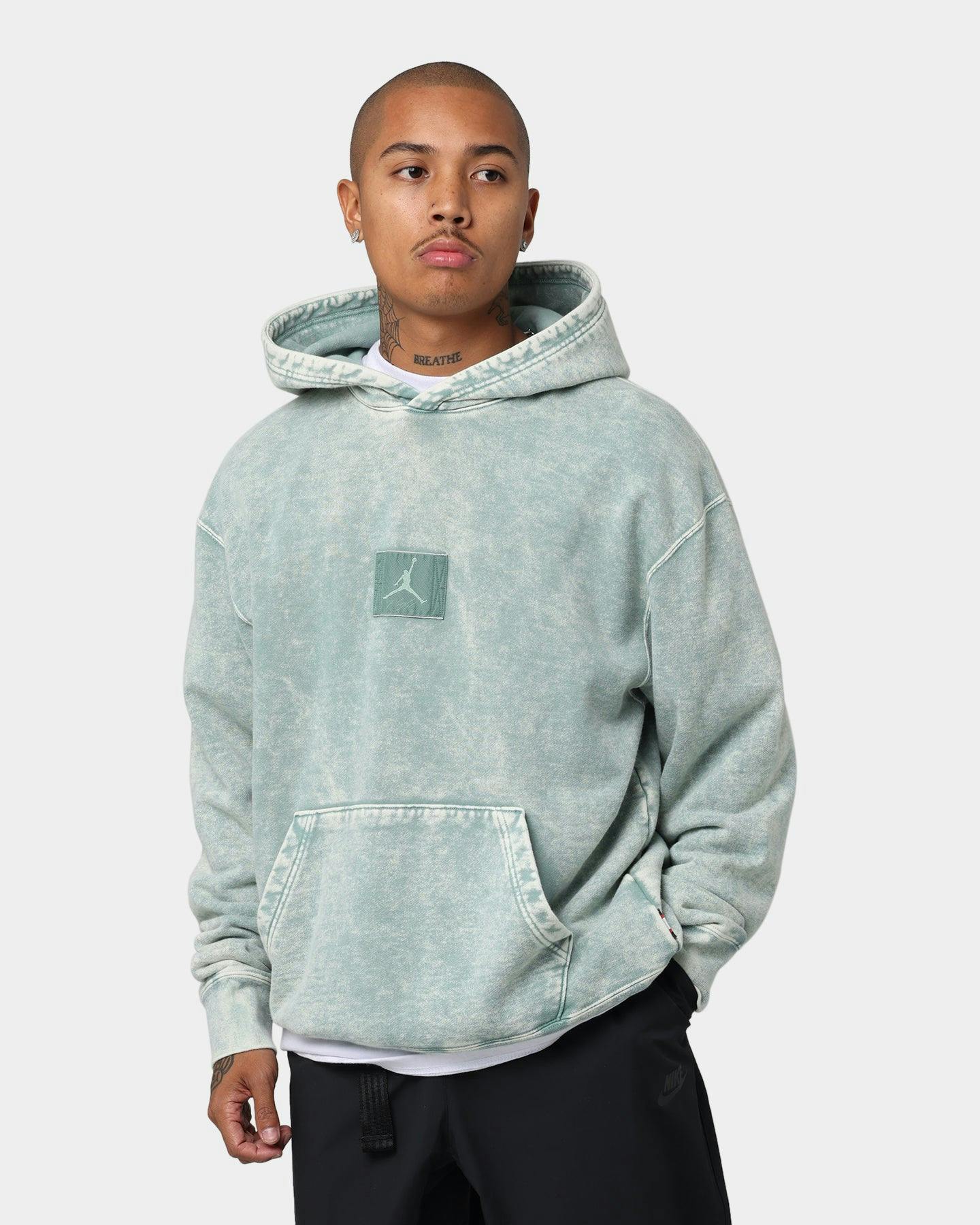 Jordan Jordan Flight Graphic Fleece Hoodie Steam/Ghost Green | Culture ...