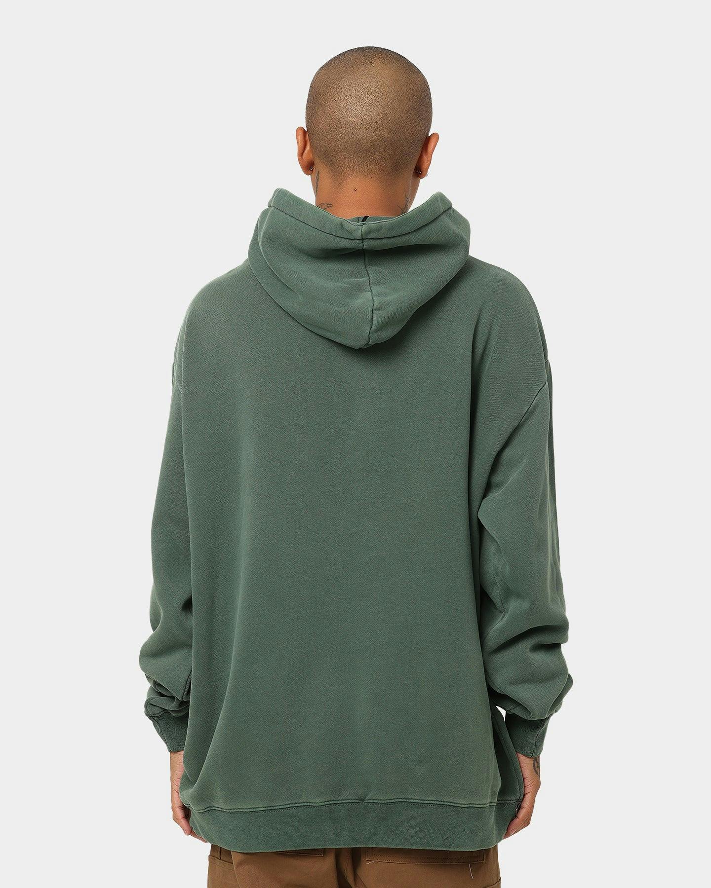 Stussy Pigment Collegiate Hoodie Pigment Olive | Culture Kings NZ