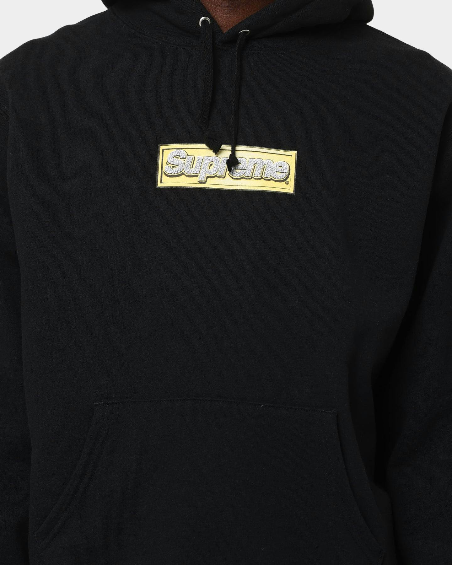Supreme Bling Box Logo Hoodie Black