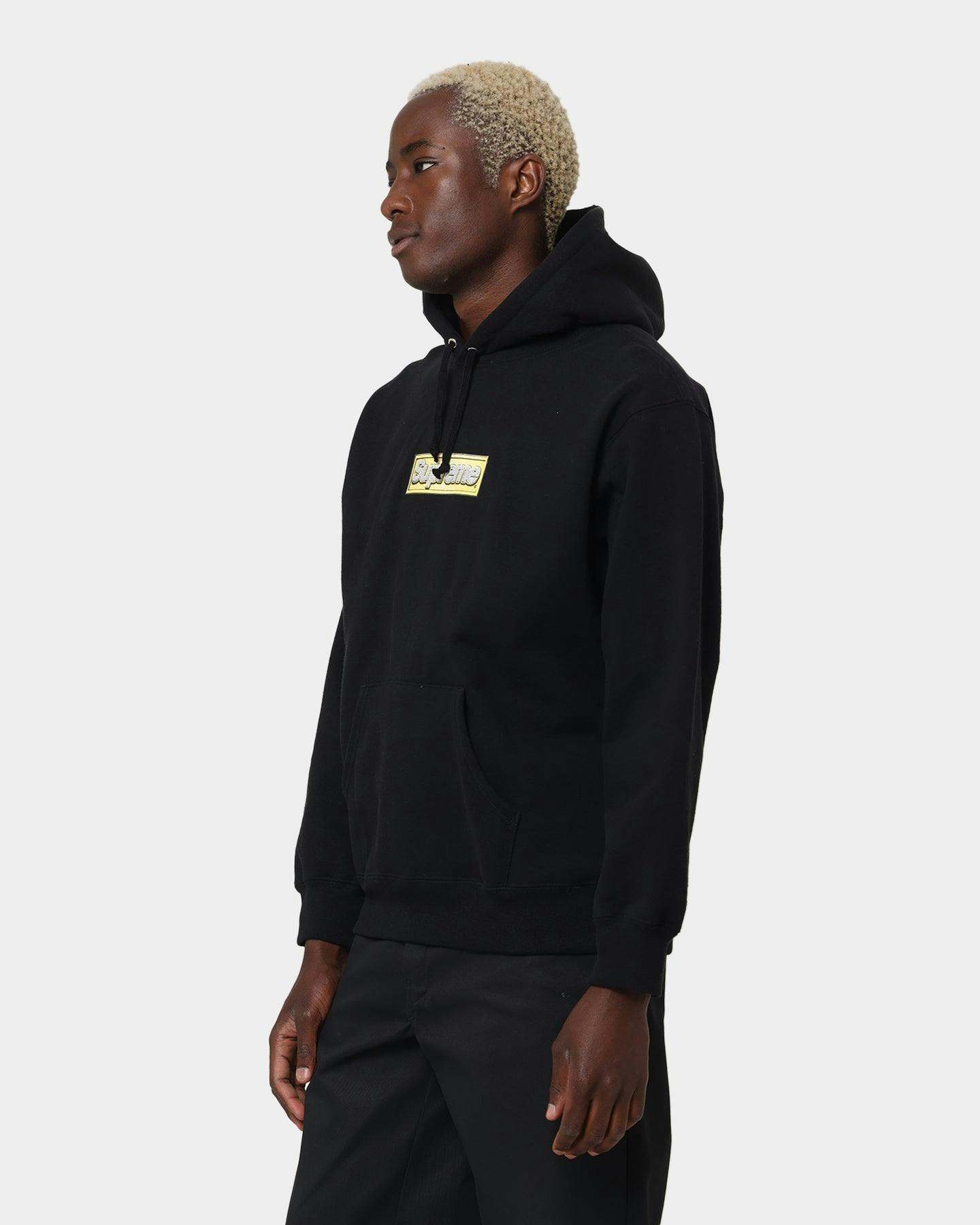 Supreme Bling Box Logo Hoodie Black