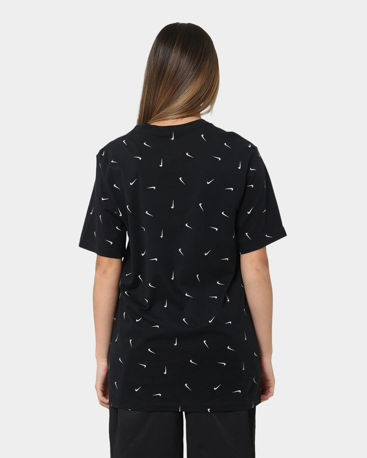 Nike Nike Sportswear Club All-Over Print T-Shirt Black