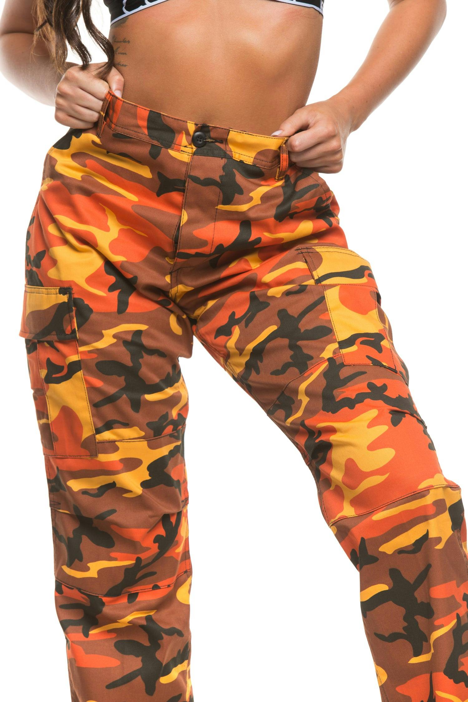 orange tactical pants