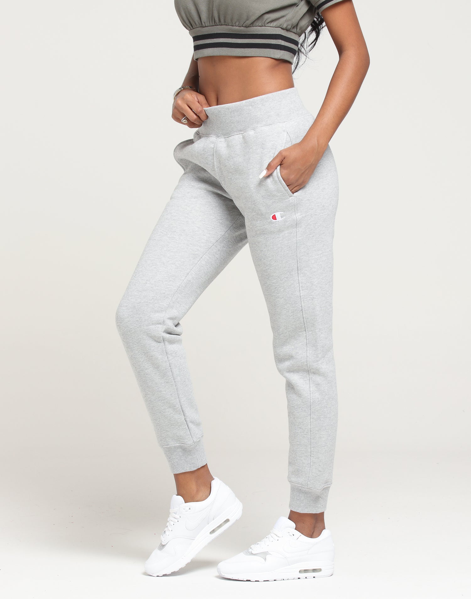 womens reverse weave champion joggers