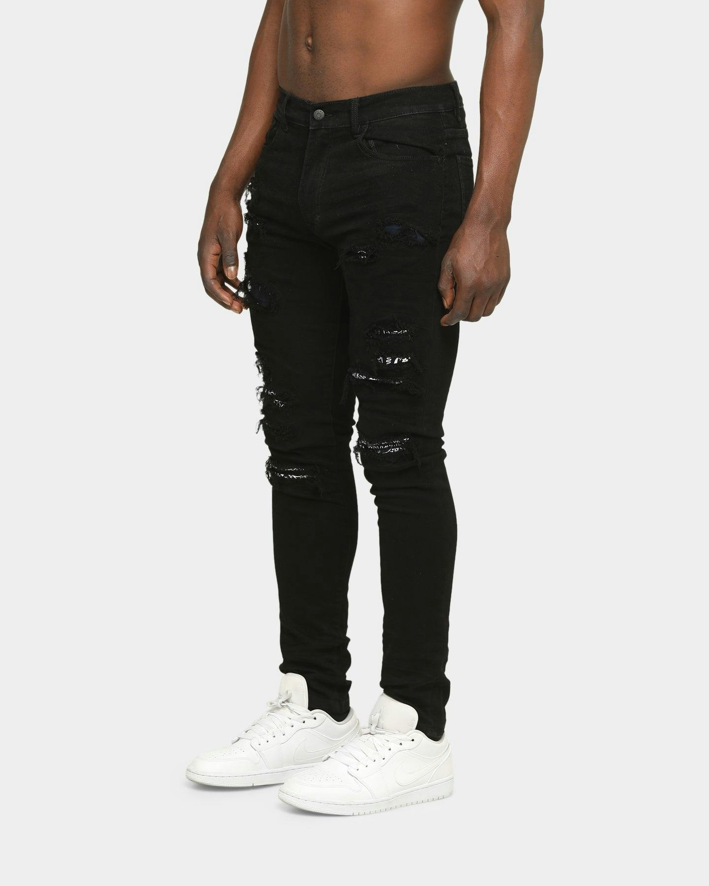 Saint Morta Bandana Summum Jean Black/Navy Culture Kings NZ