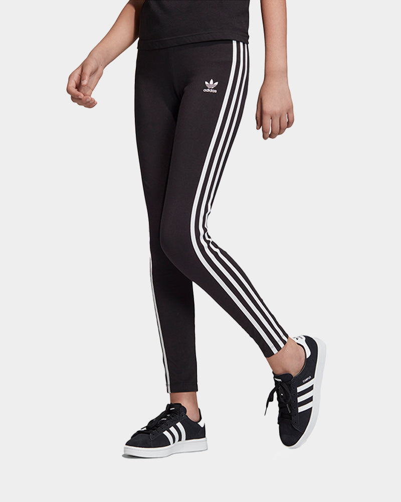 Adidas 3 stripe leggings nz Clearance