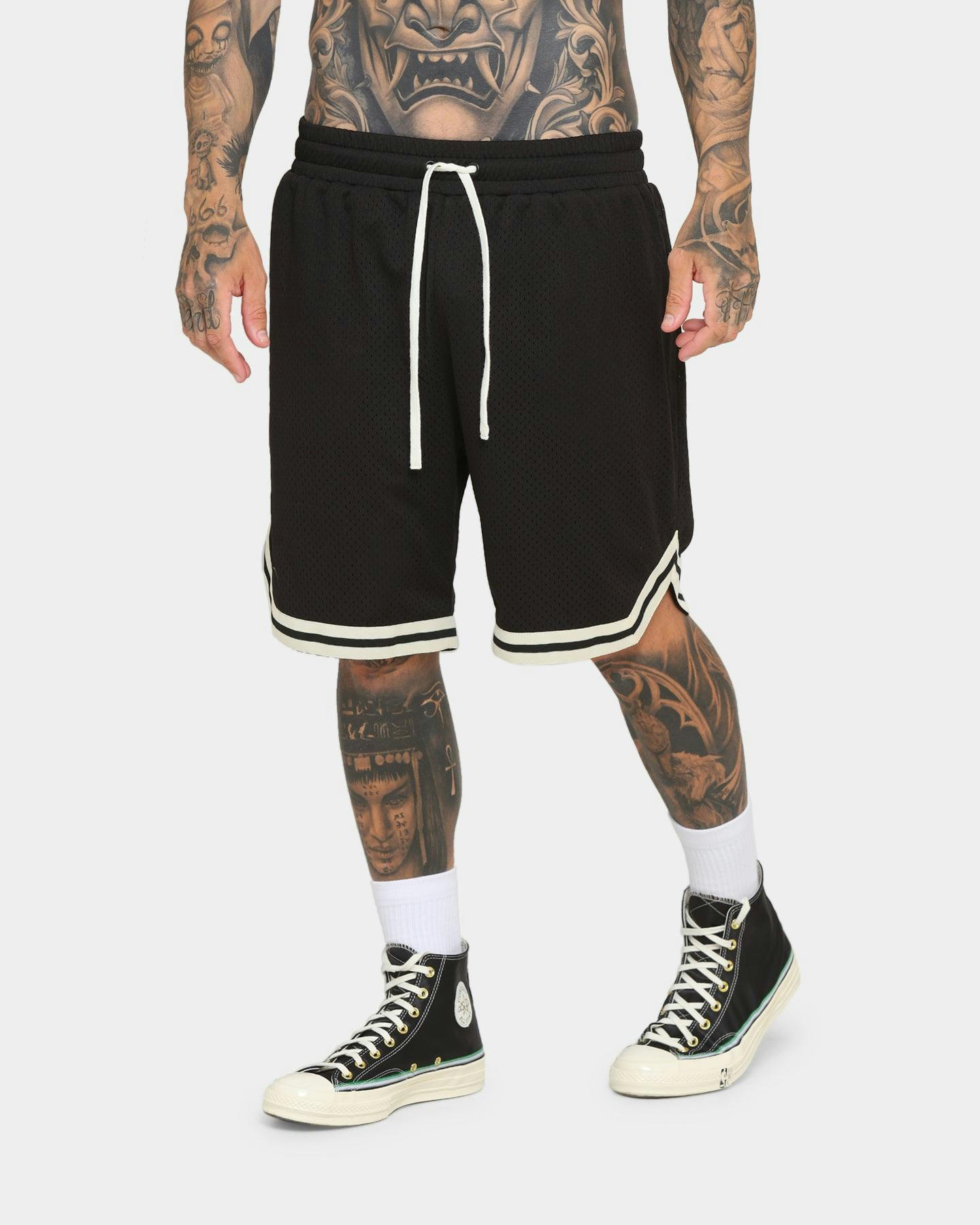 EN ES Rival Basket Ball Shorts Black Culture Kings NZ