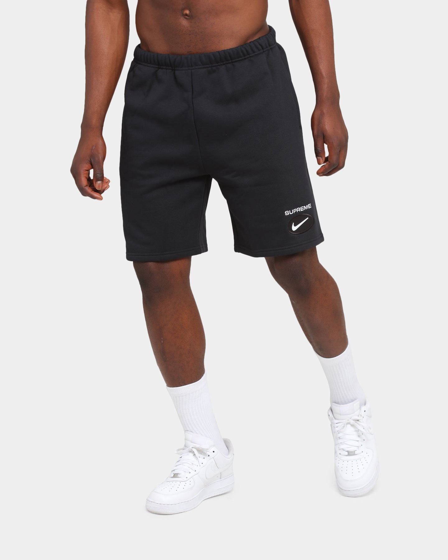 supreme nike plaid shorts