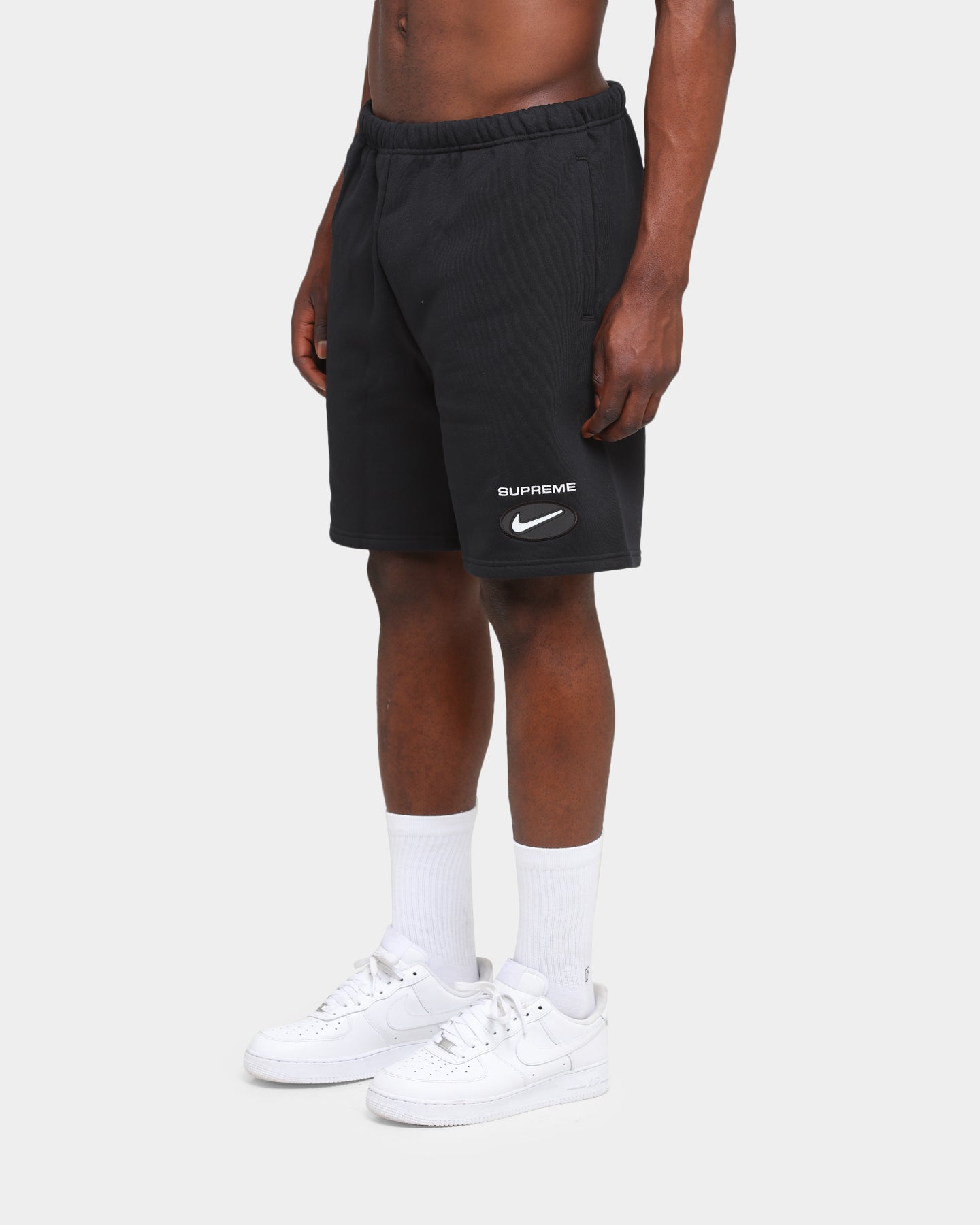 supreme shorts black