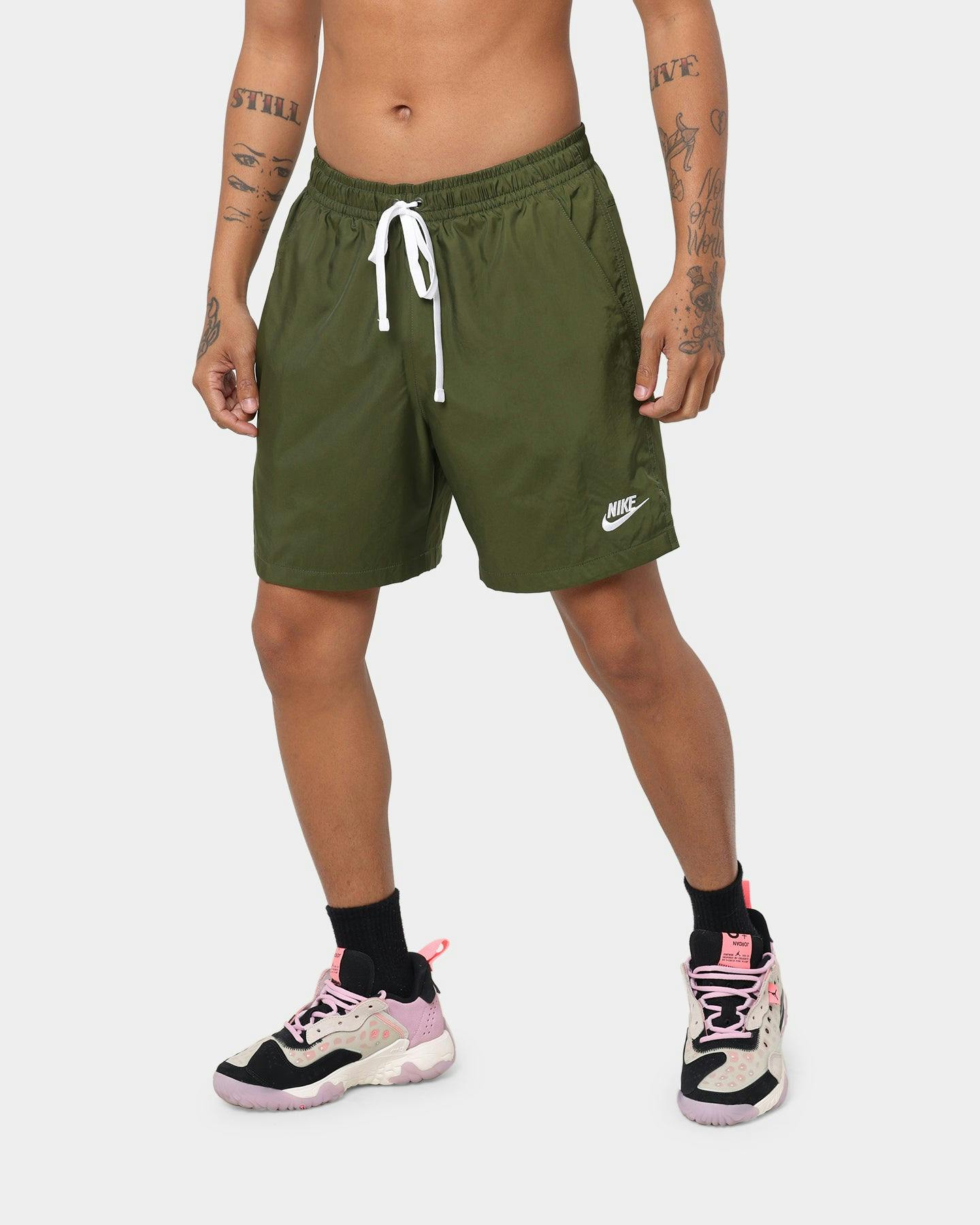 nike lined woven shorts