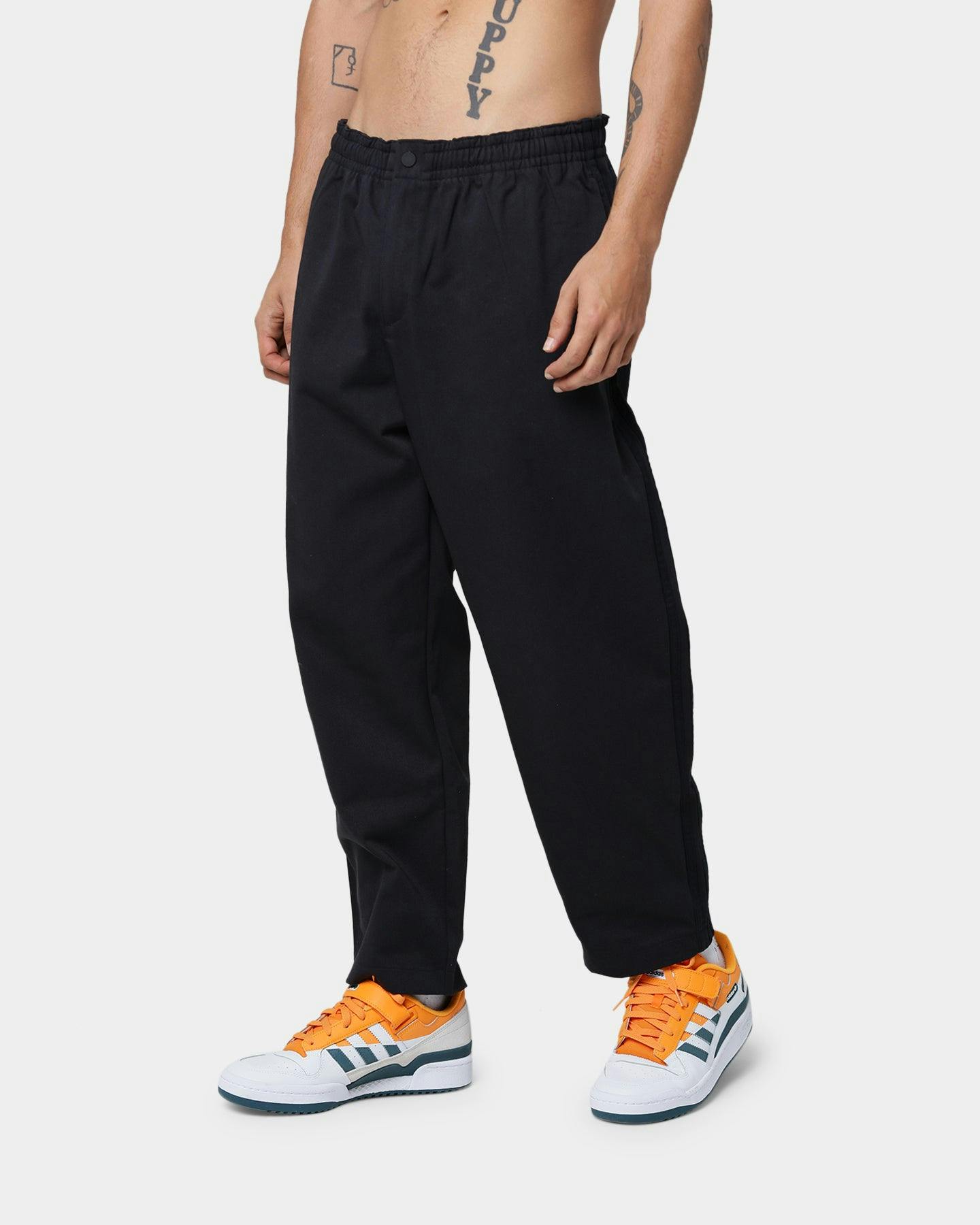 Adidas Cropped Twill Pant Black | Culture Kings NZ
