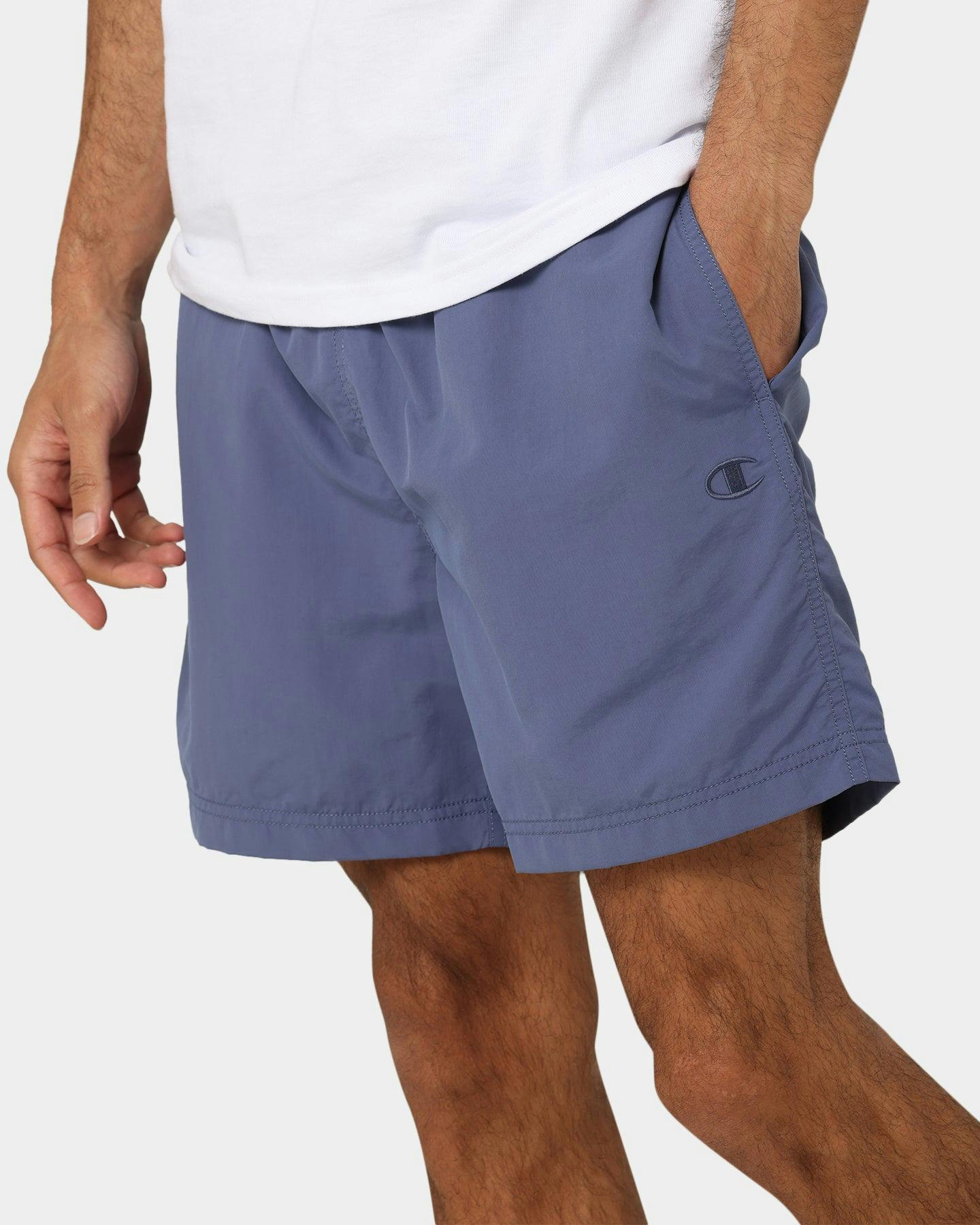 Champion Rebound Nylon Shorts Dazed Blue