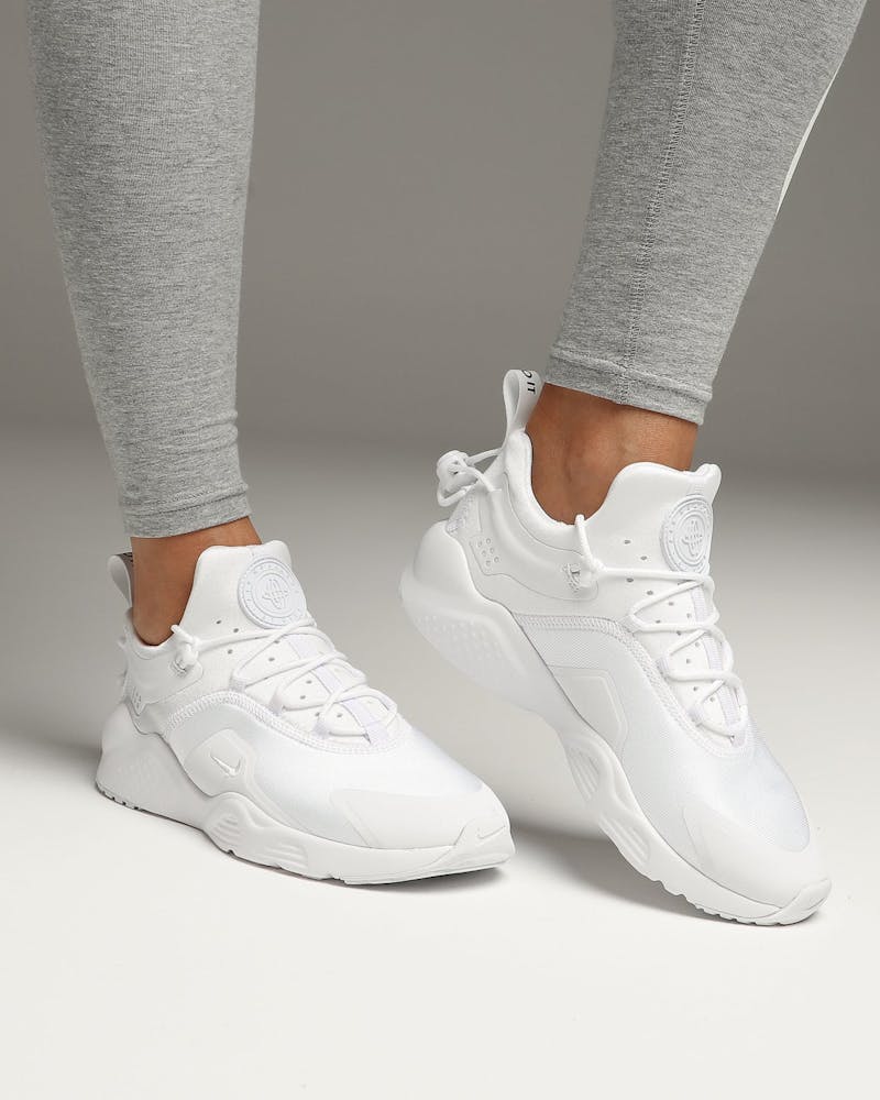 Nike Women S Air Huarache City Move White White Black Culture Kings Nz Nike Women S Air Huarache City Move White White Black Culture Kings Nz