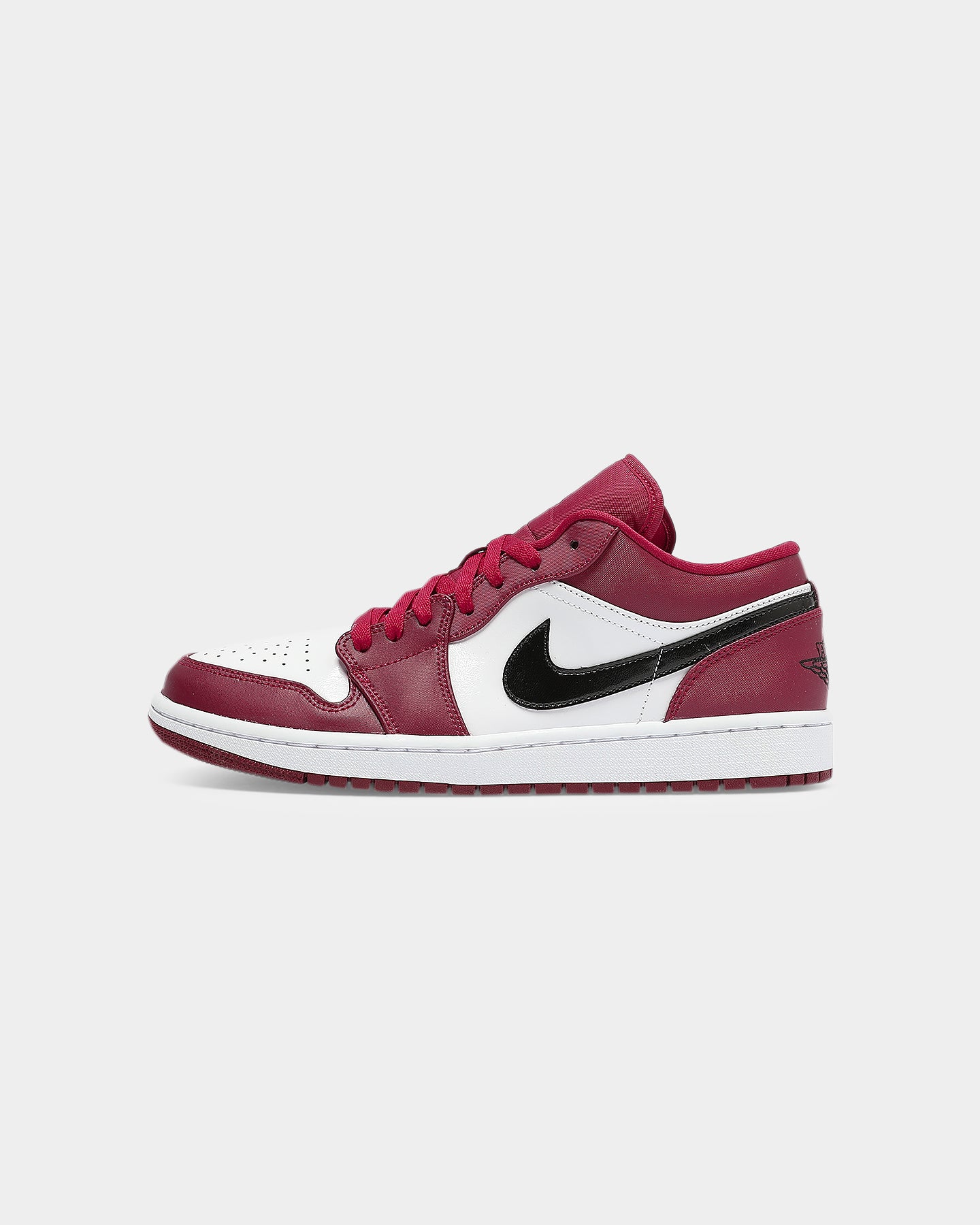 jordan 1 low red black white