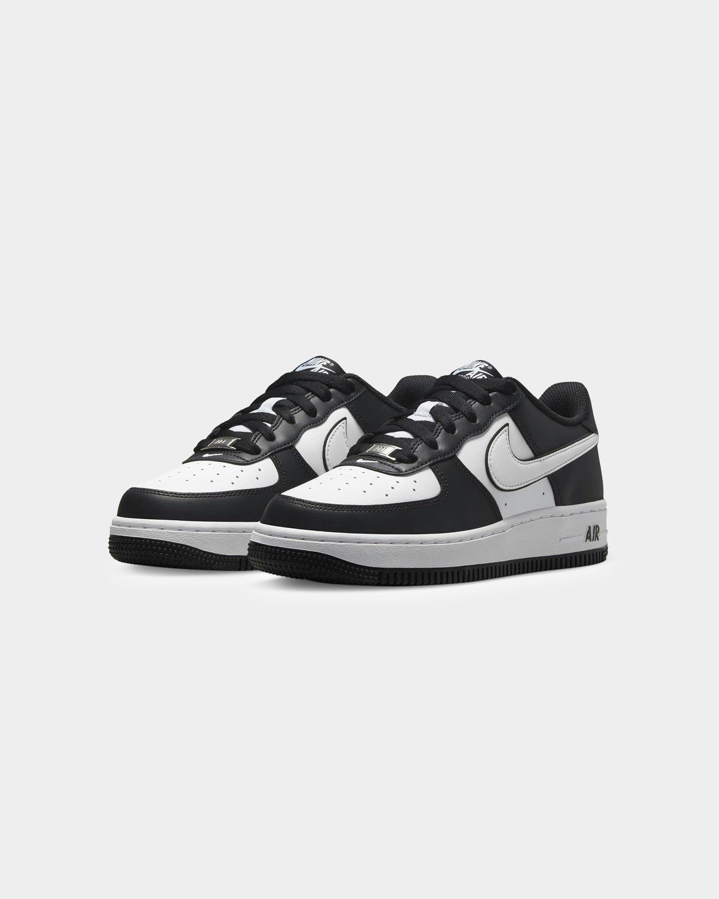 Nike Kids' Air Force 1 LV8 2 (GS) Black/White/Black