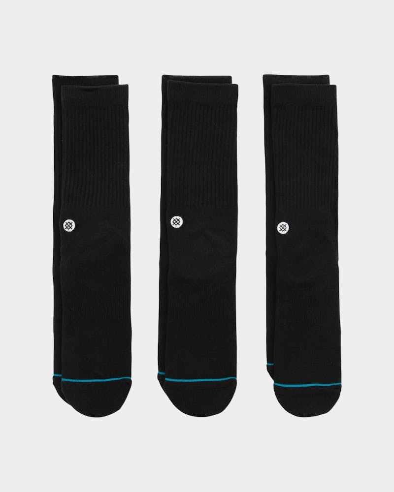 Stance Icon 3 Pack Black thumbnail - 1