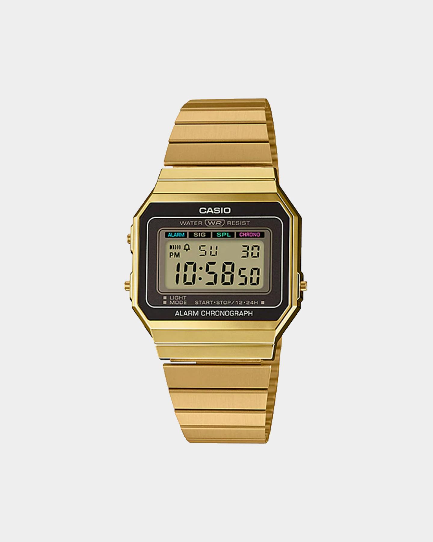 Casio Super Slim A700 A700WG-9A Gold | Culture Kings NZ