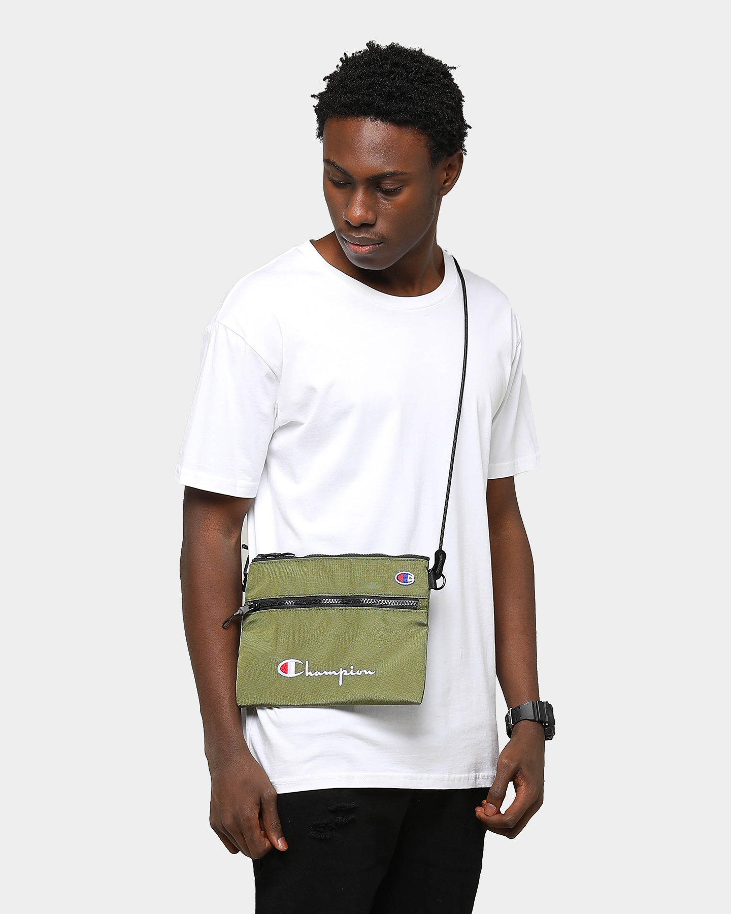 champion over shoulder bag