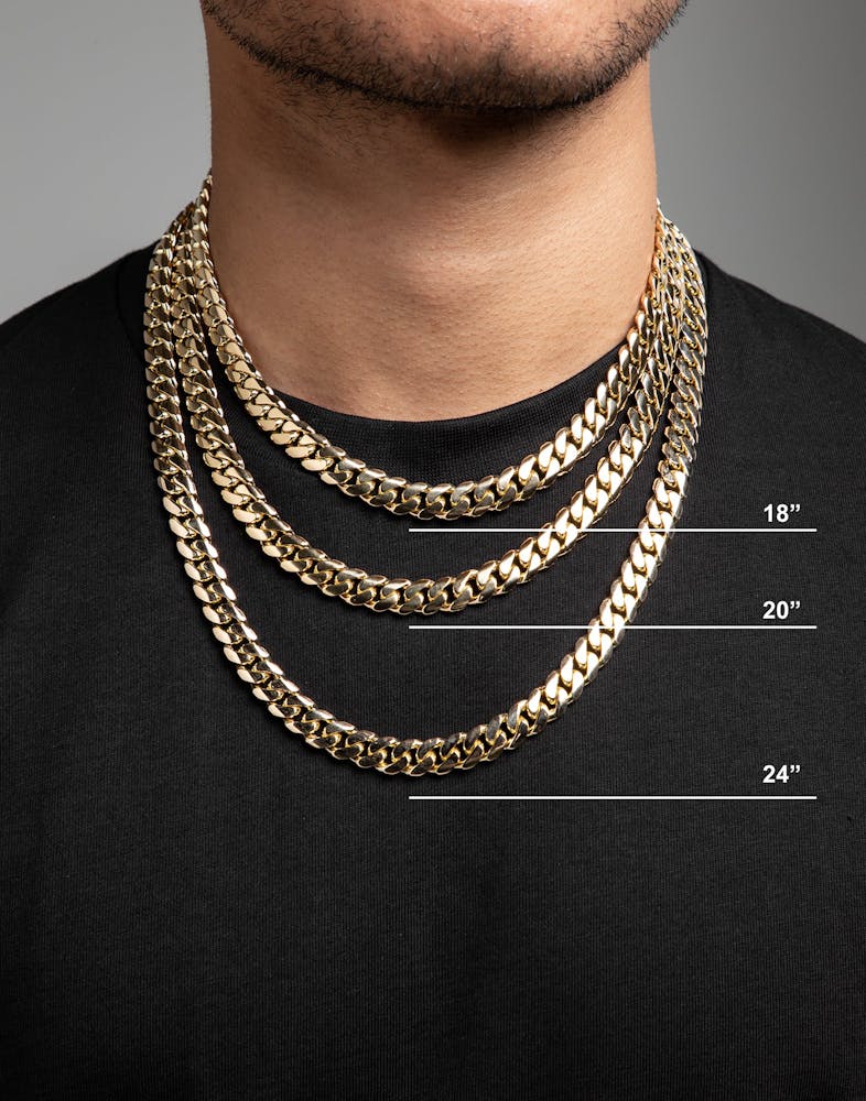HOUSE OF AURIC 10MM CUBAN LINK 20
