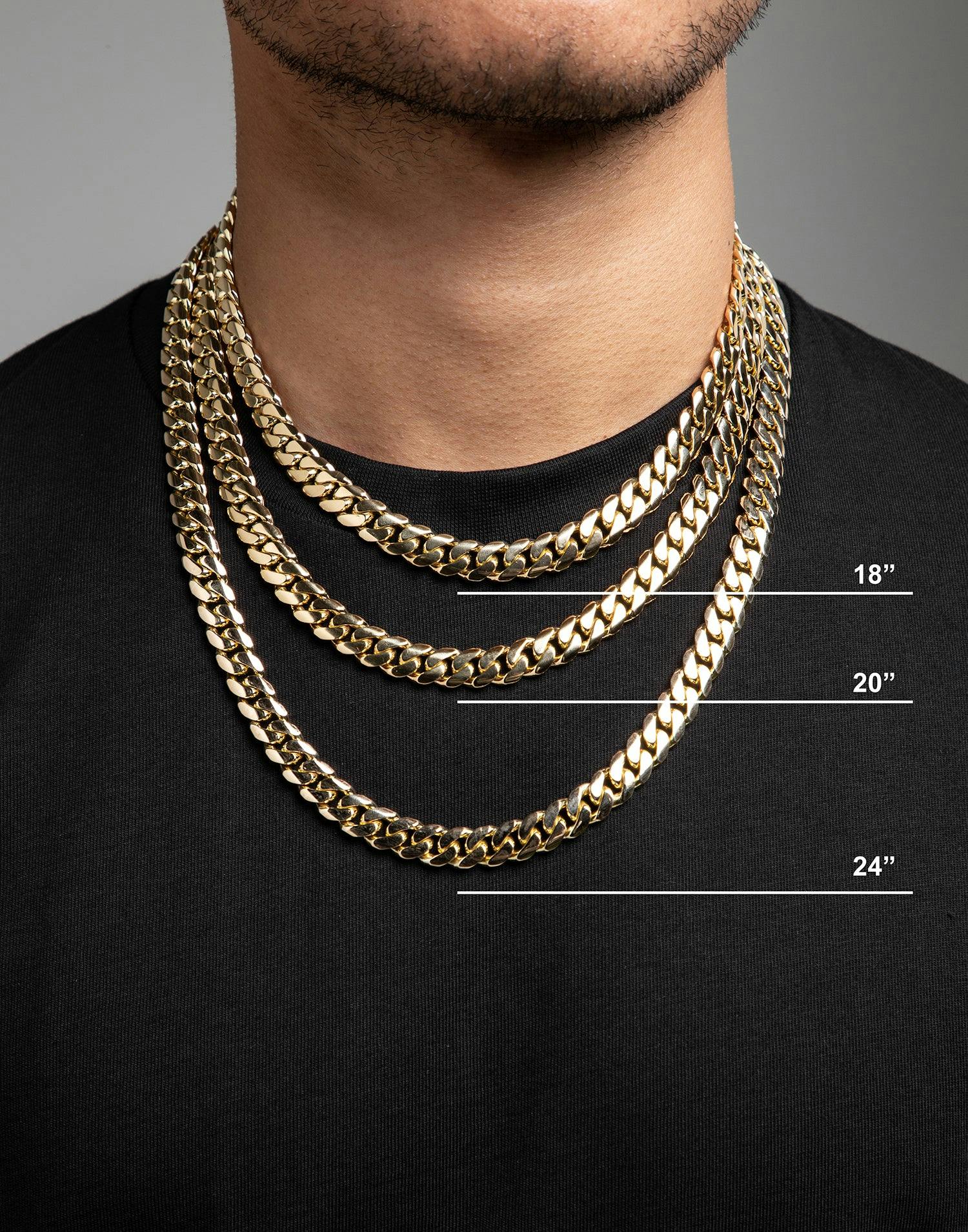 Gold chain 10mm Clearance