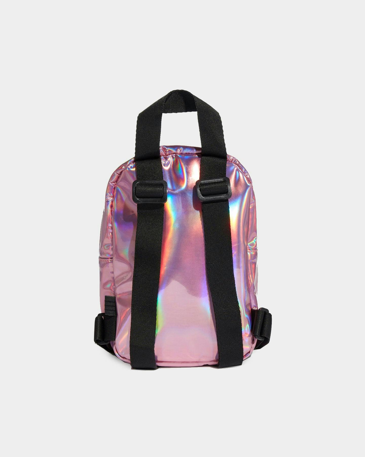 mini iridescent backpack adidas