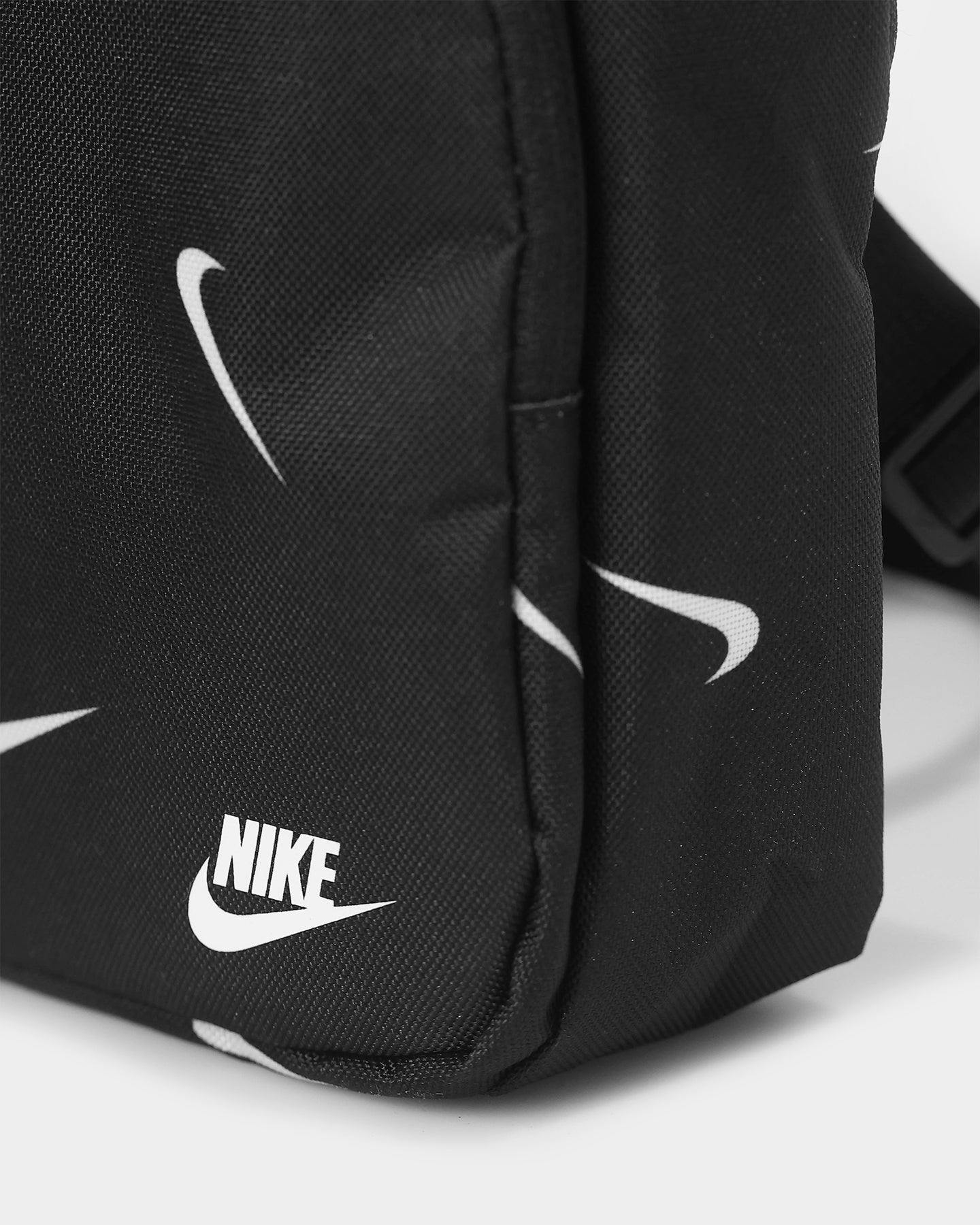 Nike Men's Heritage AOP Crossbody Bag Black | Culture Kings NZ