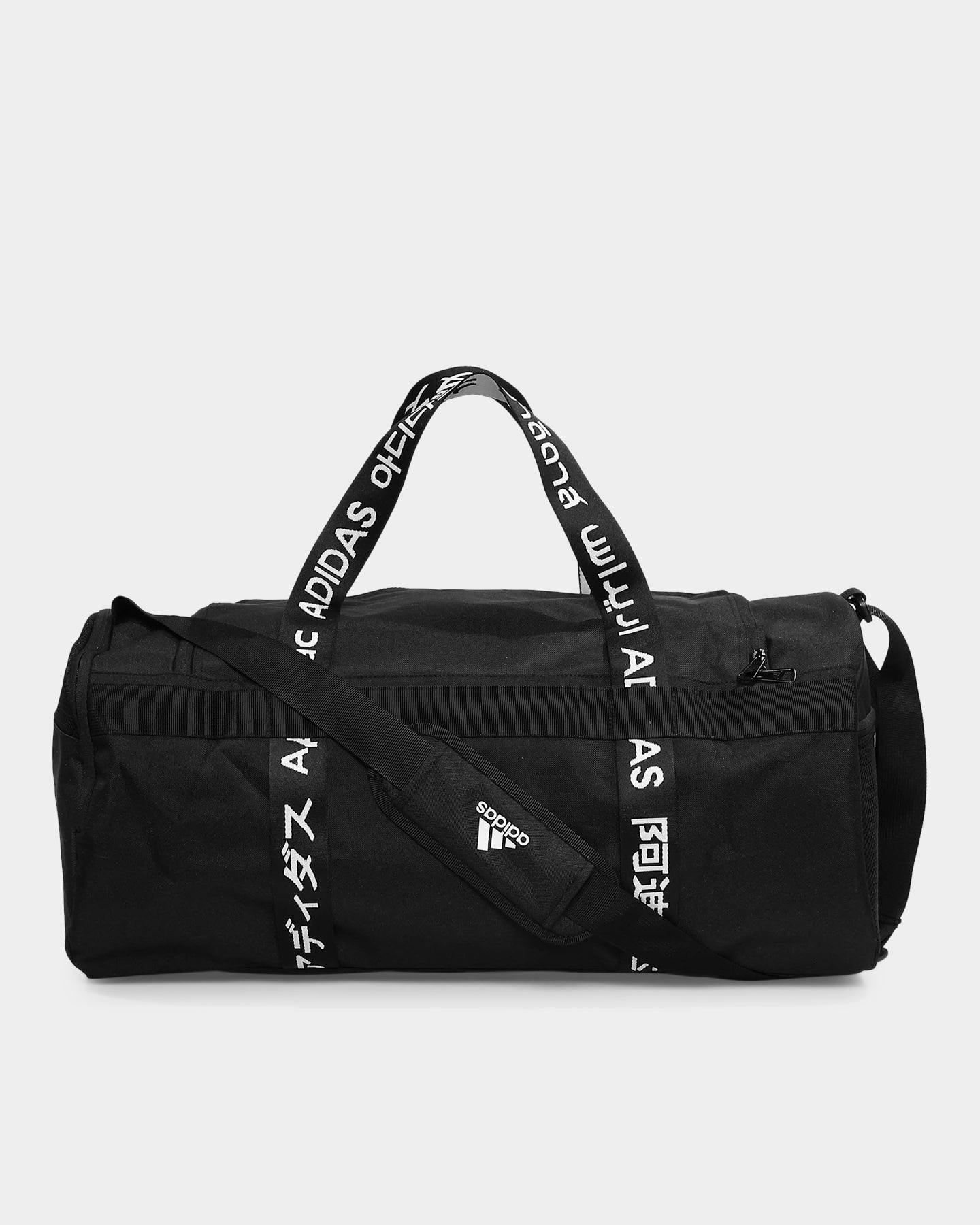 adidas-4-athletes-duffel-bag-medium-black-black-white-culture-kings-nz