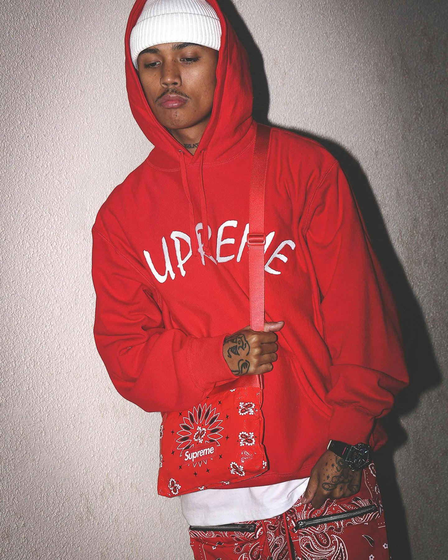 Supreme Bandana Tarp Side Bag Red Culture Kings NZ