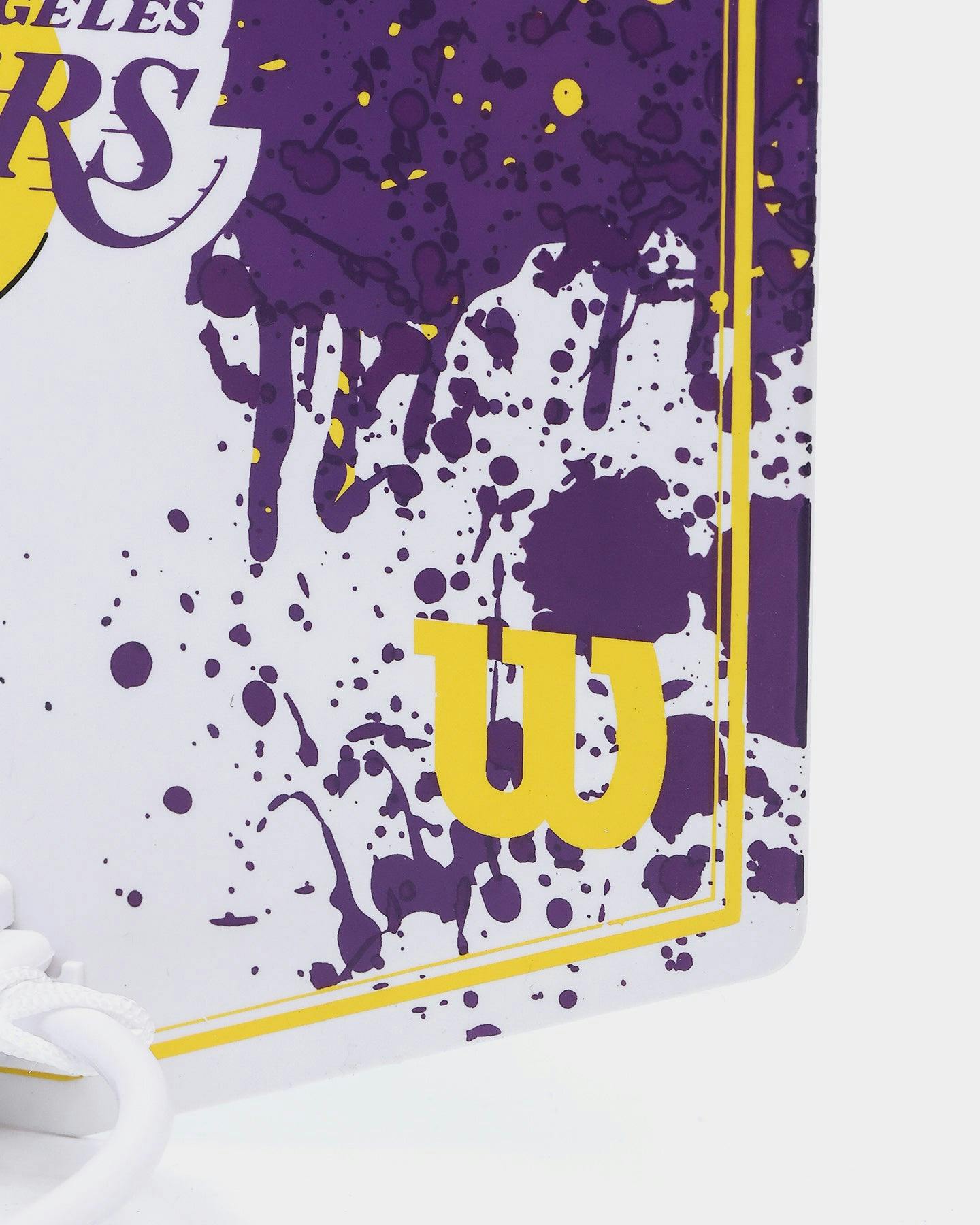 Wilson Los Angeles Lakers NBA Team Mini Hoop Multicoloured Culture