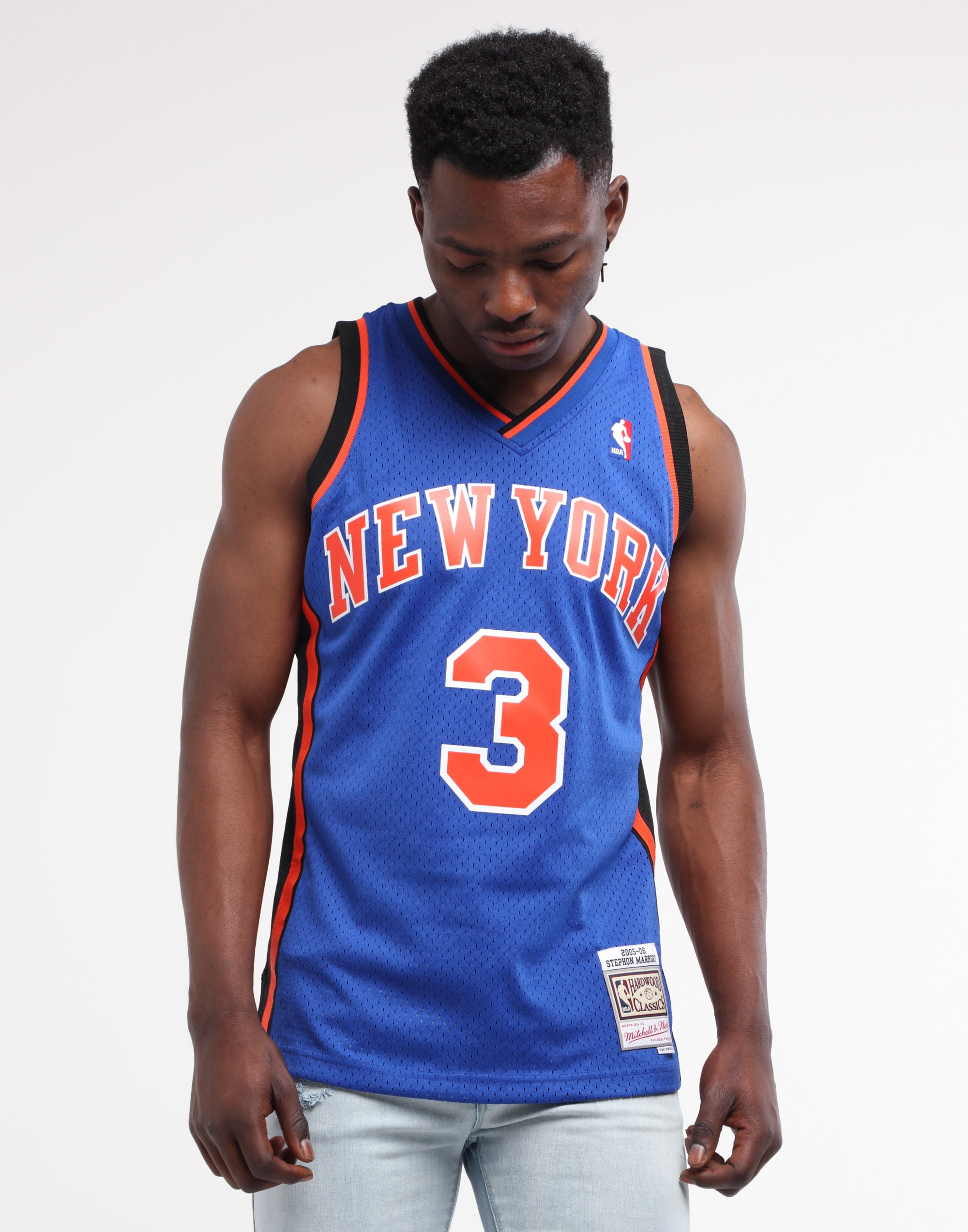 stephon marbury jersey mitchell and ness