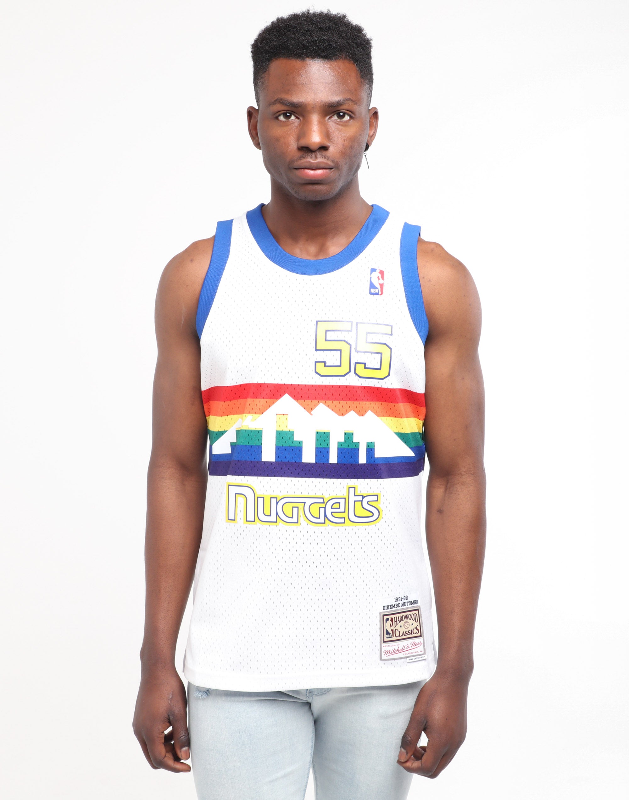 dikembe mutombo denver nuggets jersey