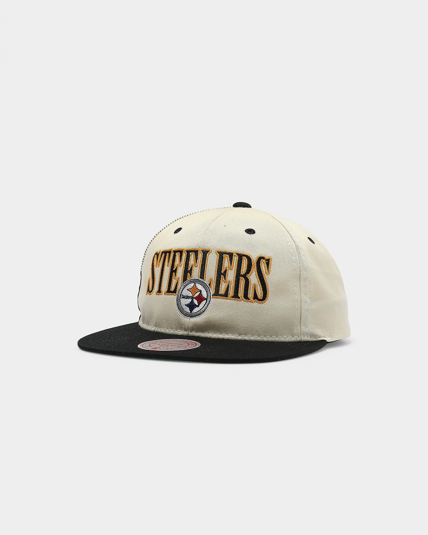 steelers snapback mitchell and ness