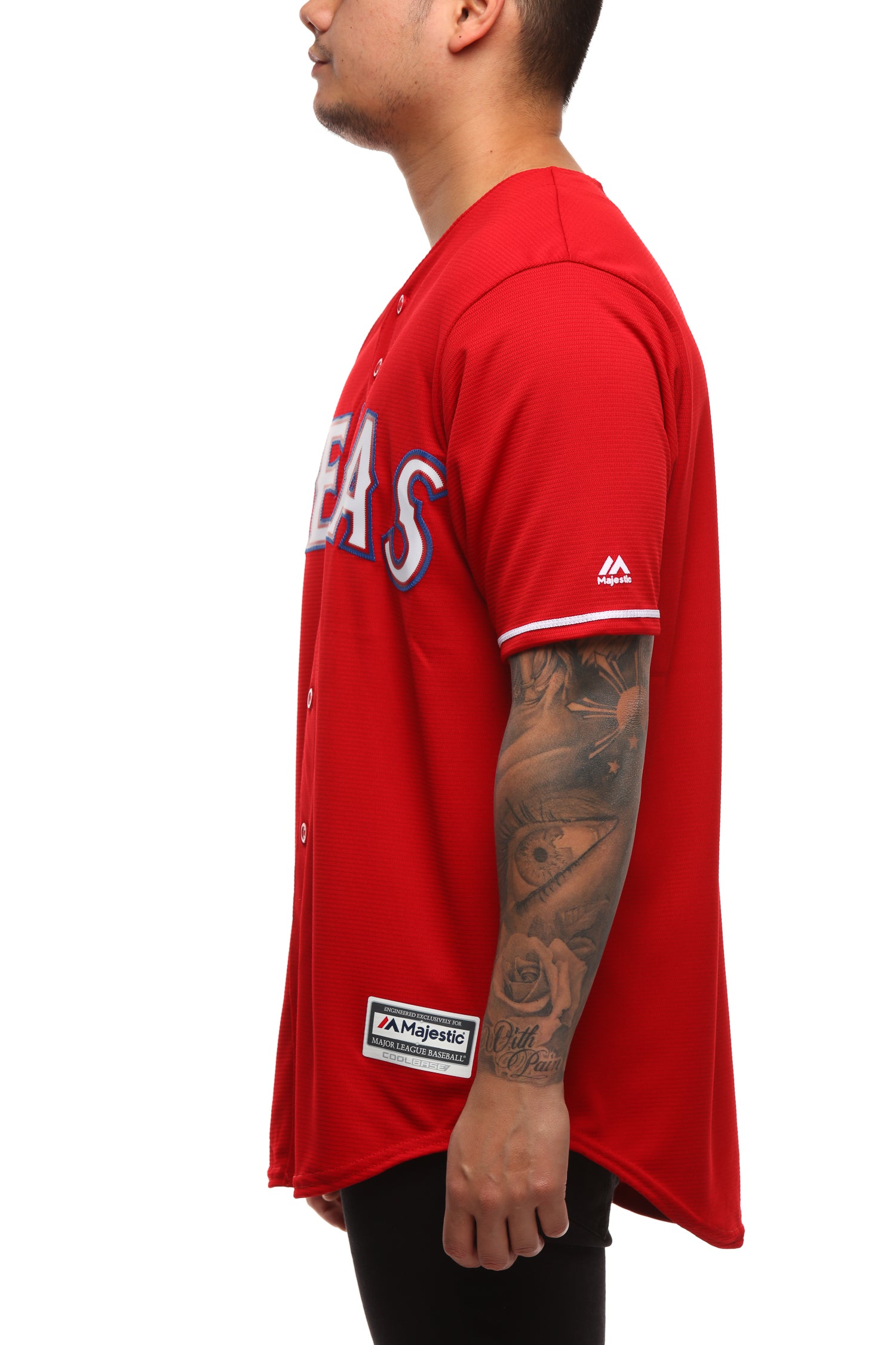 texas rangers cool base jersey