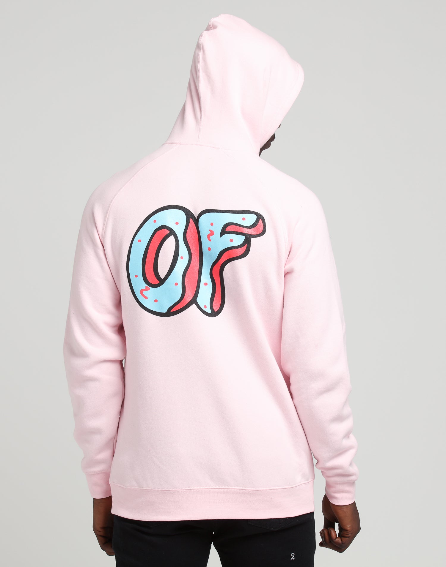 odd future pink hoodie